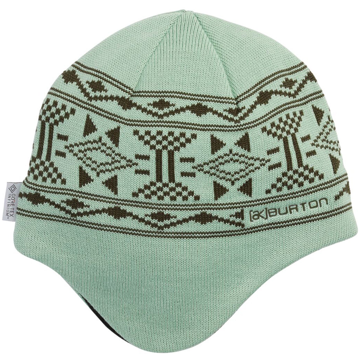 Burton AK Smithwind Earflap Beanie 2021 Fade Jade