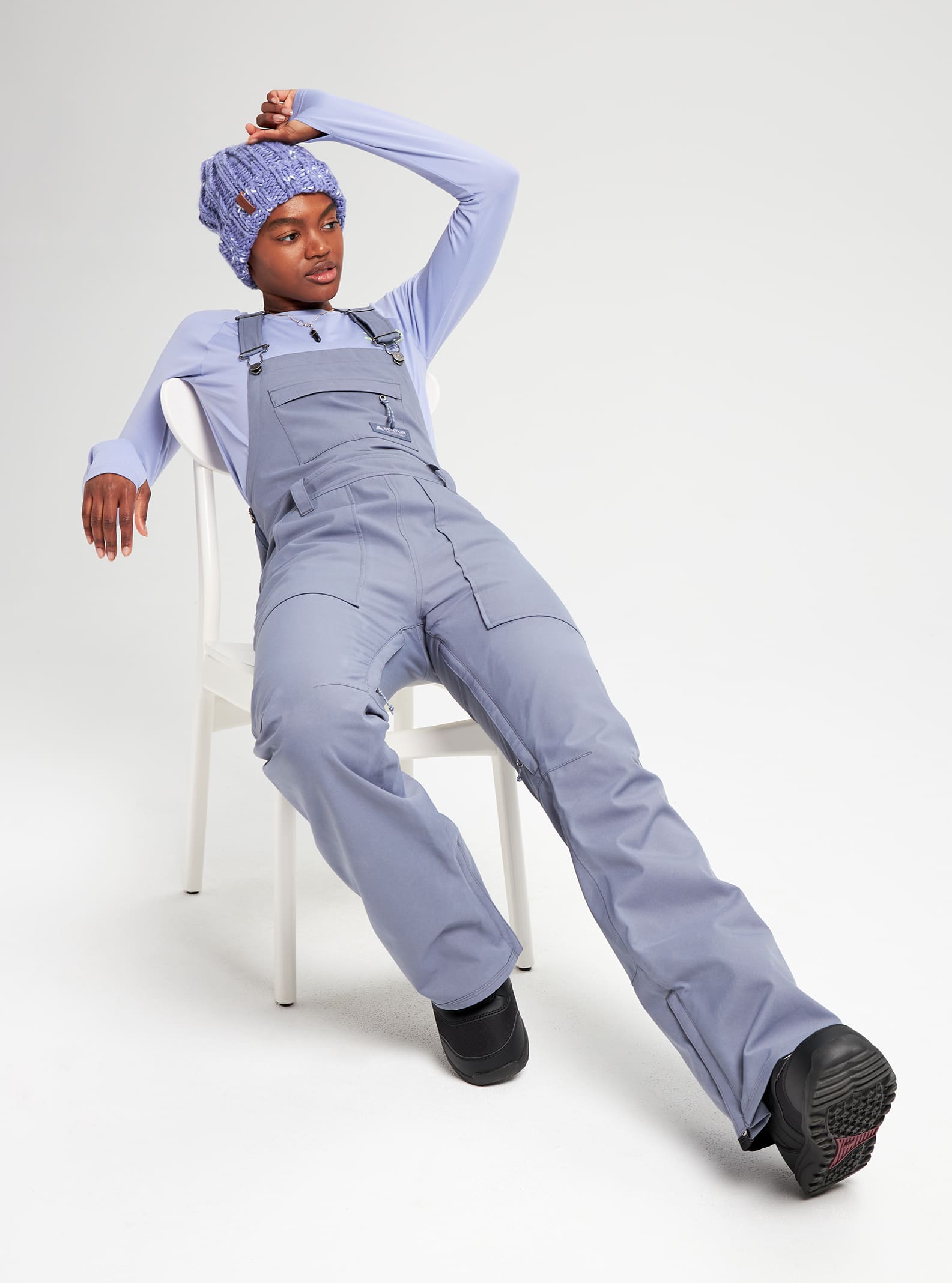 Burton Avalon Bib Pant 2022 Folkstone gray