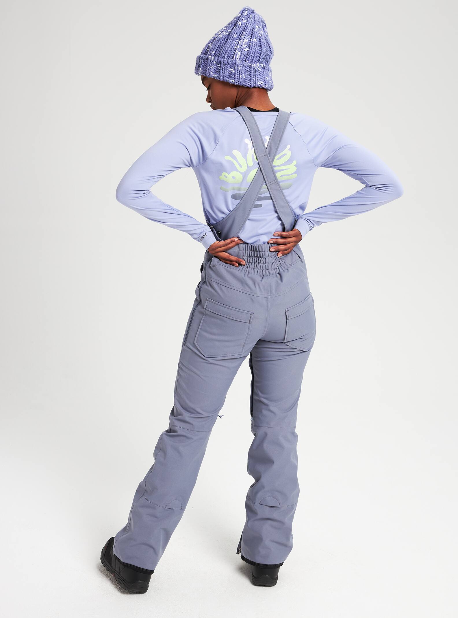 Burton Avalon Bib Pant 2022 Folkstone gray