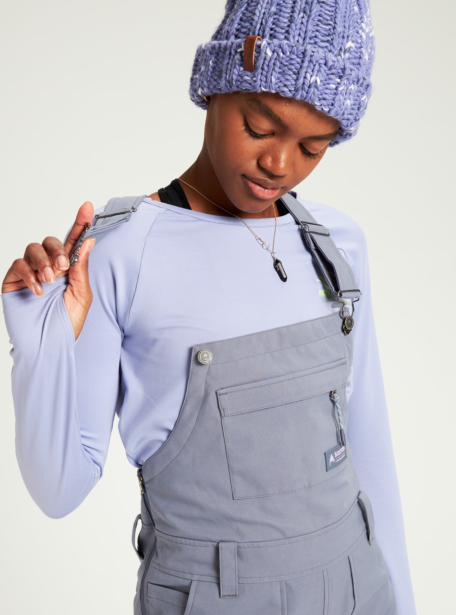 Burton Avalon Bib Pant 2022 Folkstone gray