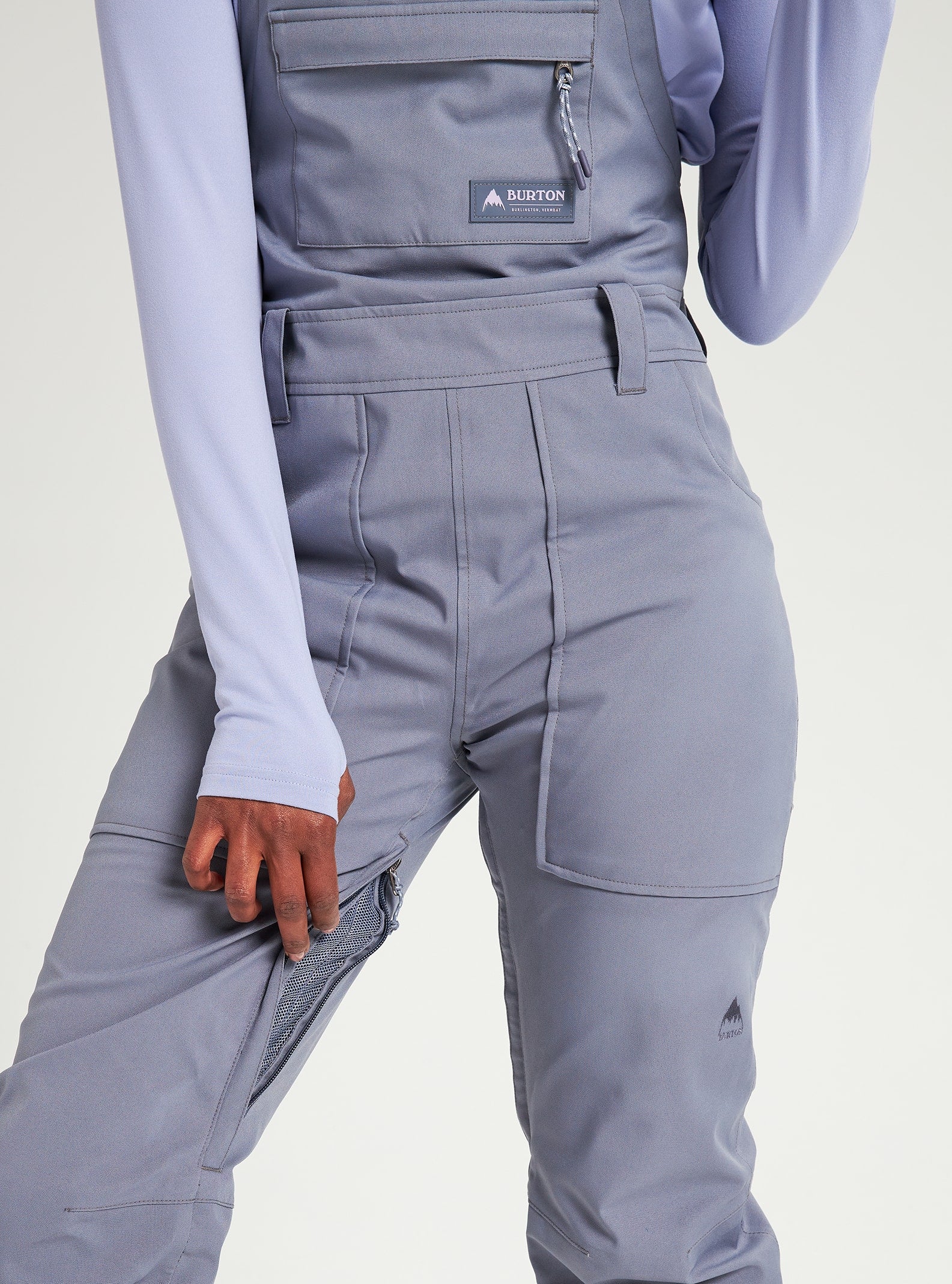 Burton Avalon Bib Pant 2022 Folkstone gray