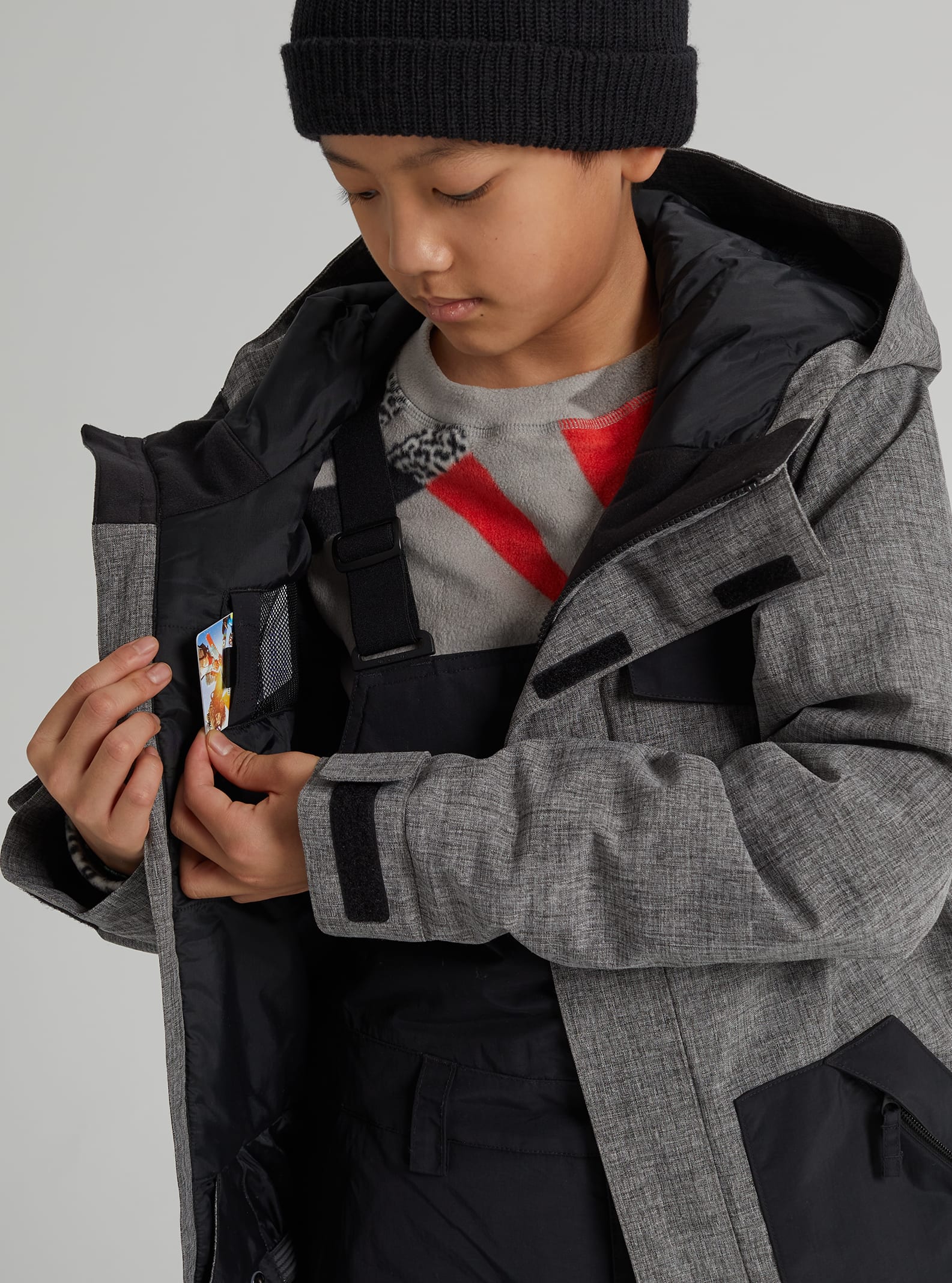 Burton Boys' Burton Dugout 2L Jacket Bog Heather