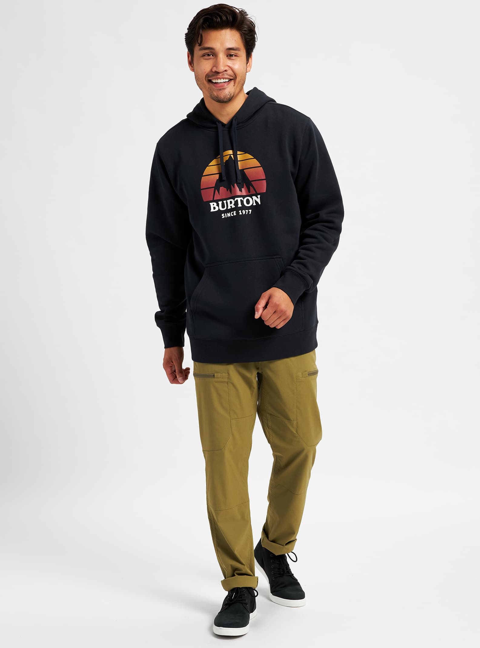 Burton Burton Underhill Pullover Hoodie True Black