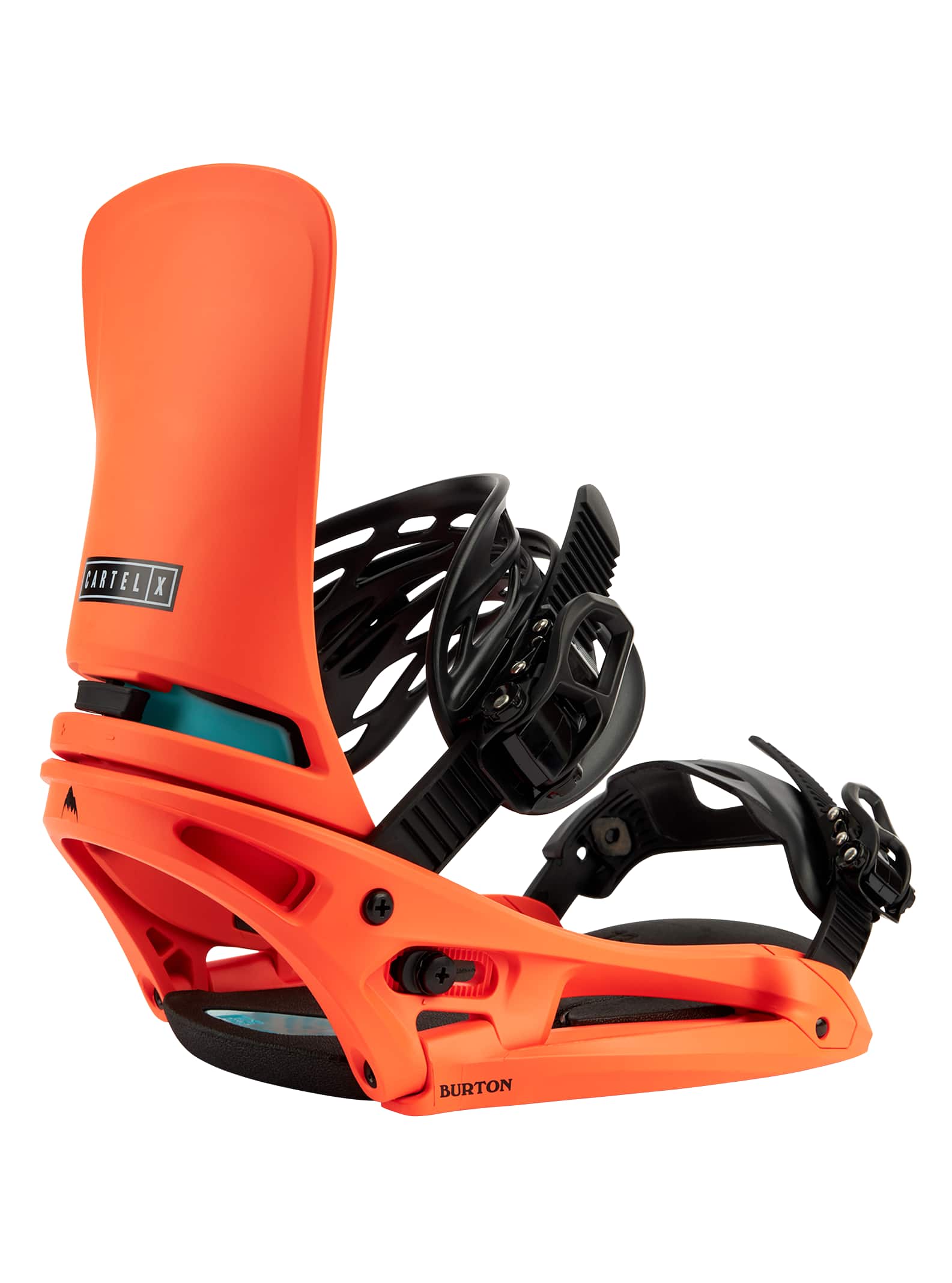 Burton Cartel X EST® Snowboard Bindings 2022 Orange