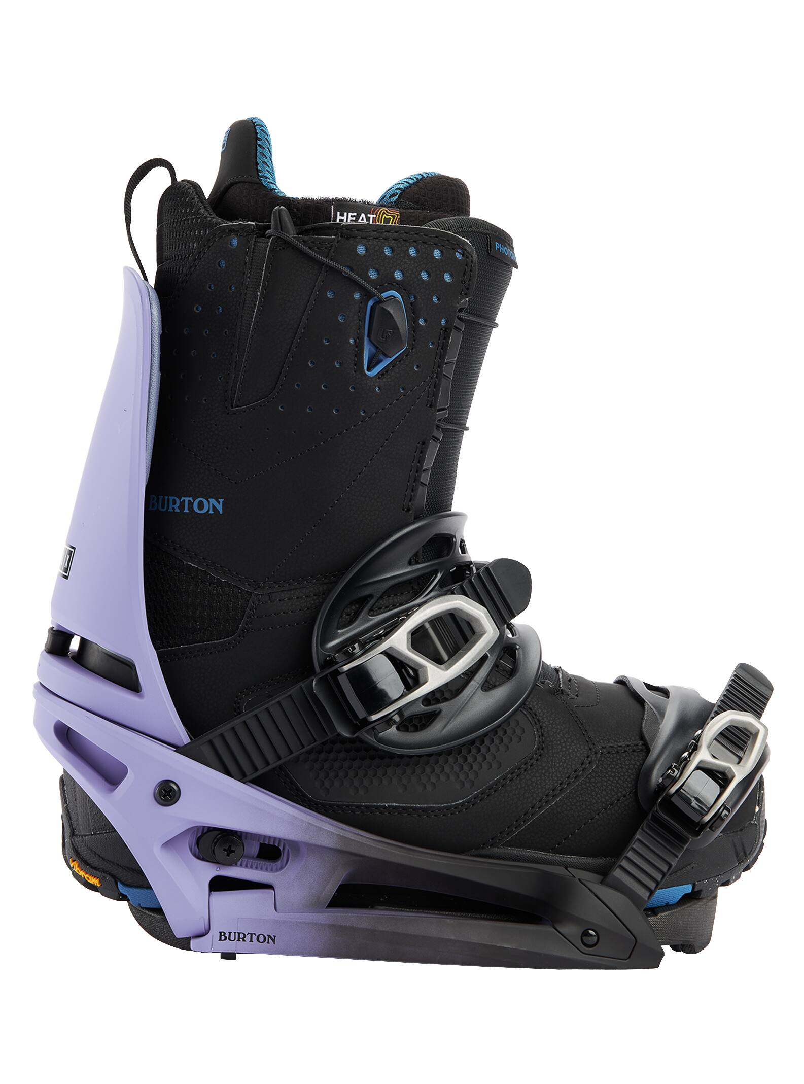 Burton Cartel X EST® Snowboard Bindings 2022 Violet fade