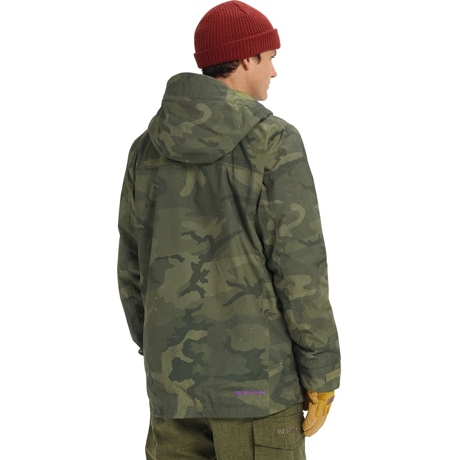 Burton Covert Jacket 2020 Worn Camo 2