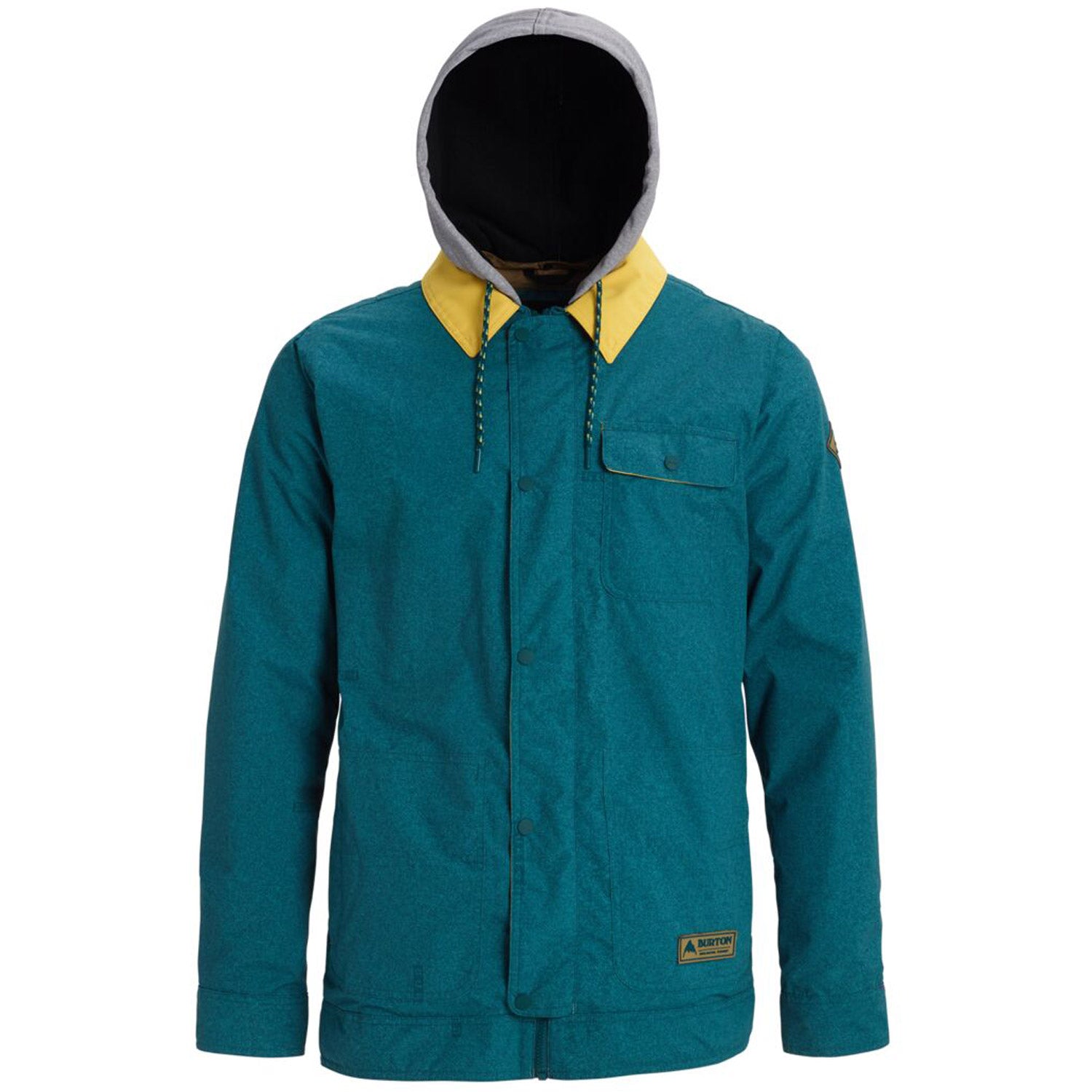 Burton Dunmore Snowboard Jacket 2020 Deep Teal Acid Wash