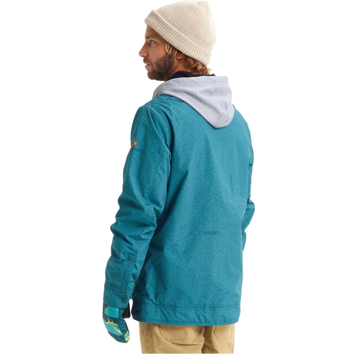 Burton Dunmore Snowboard Jacket 2020 Deep Teal Acid Wash