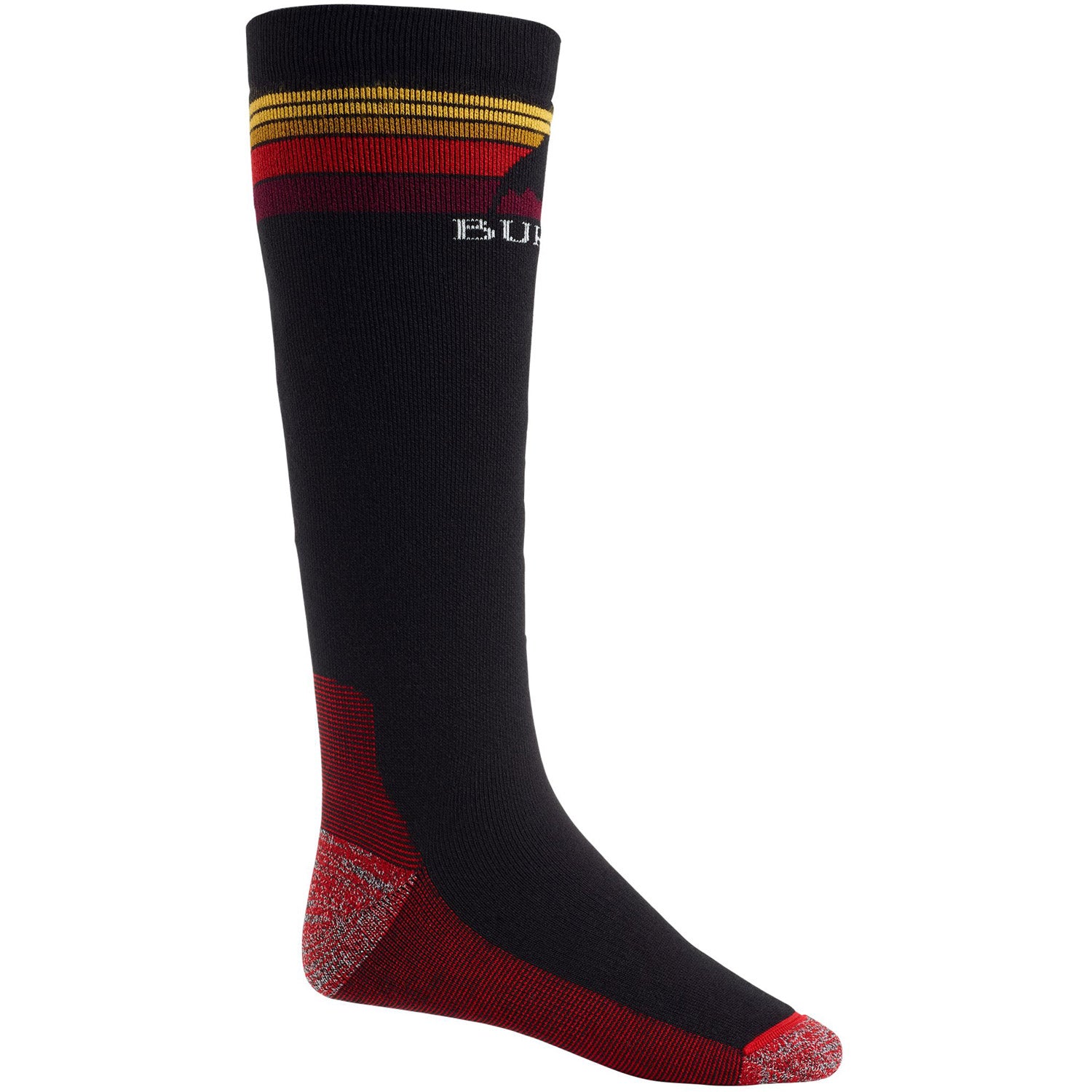 Burton Emblem Midweight Mens Snowboard Sock 2020 True Black 1