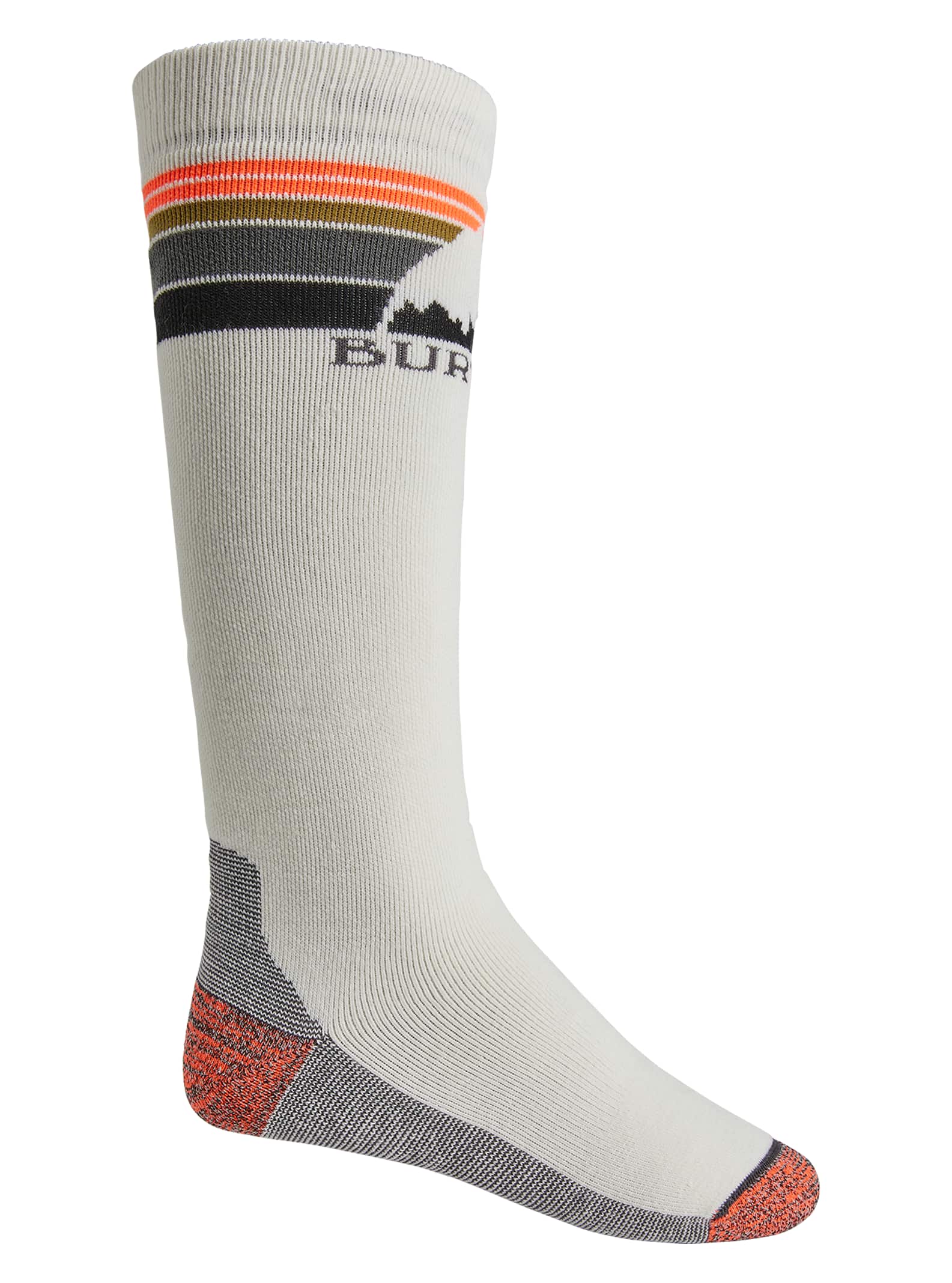 Burton Emblem Midweight Sock 2022 Silver green