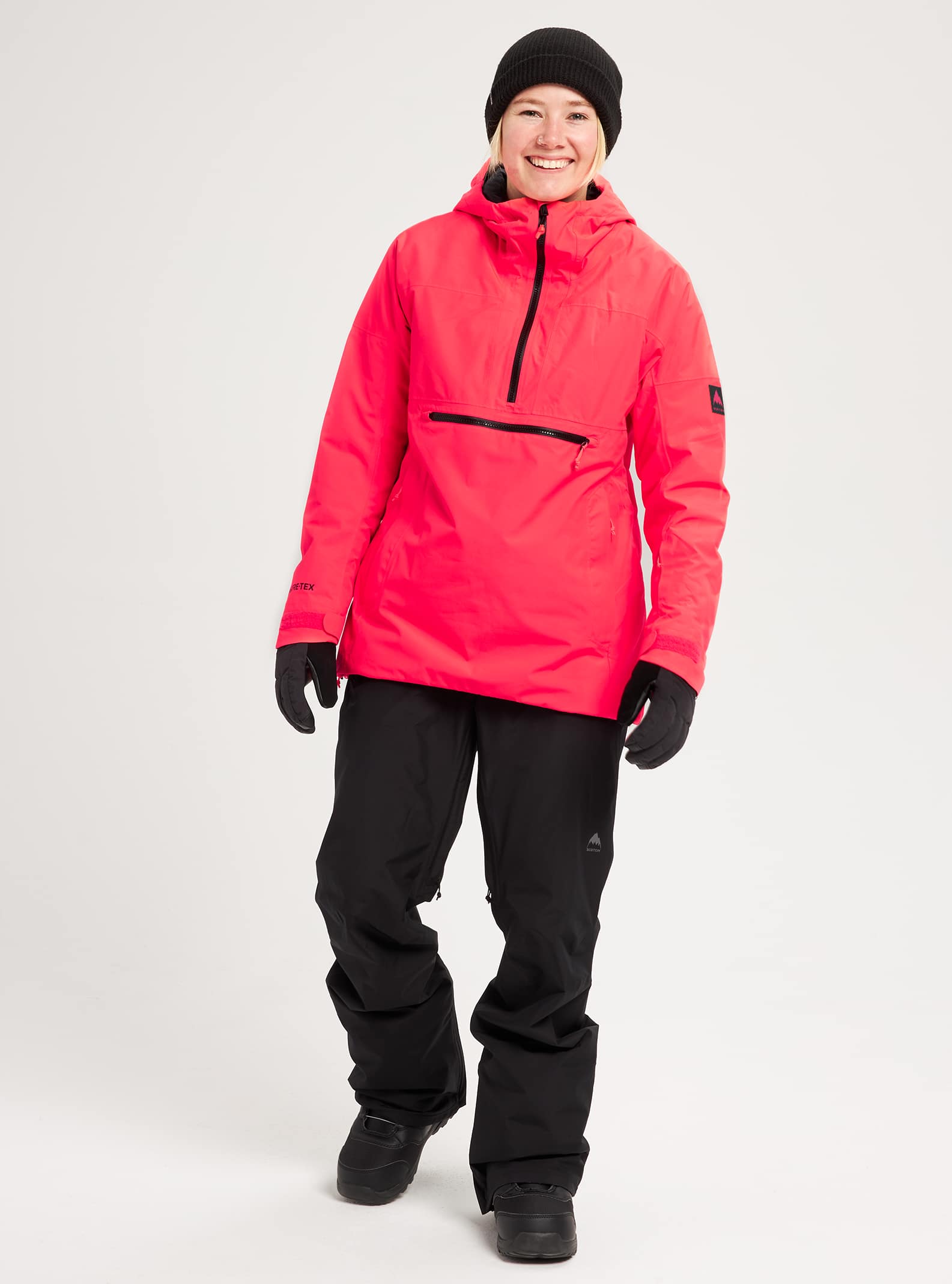 Burton GORE-TEX Pillowline Anorak Jacket 2022 Potent pink