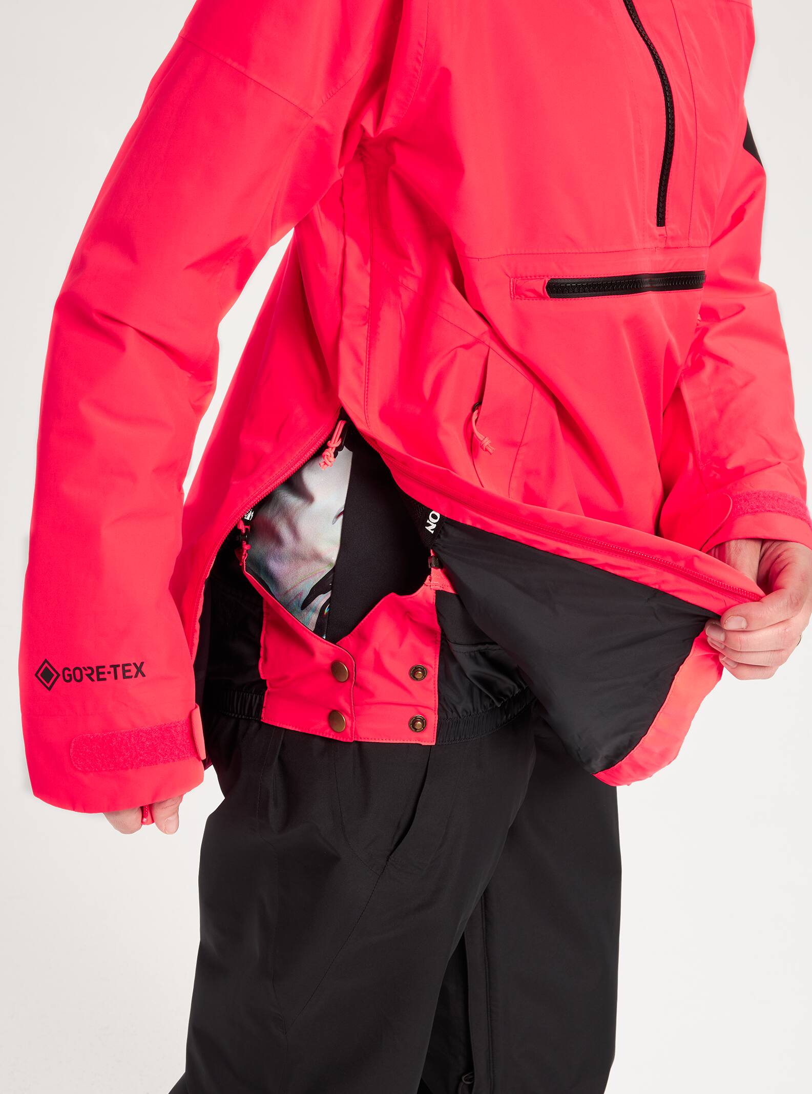 Burton GORE-TEX Pillowline Anorak Jacket 2022 Potent pink