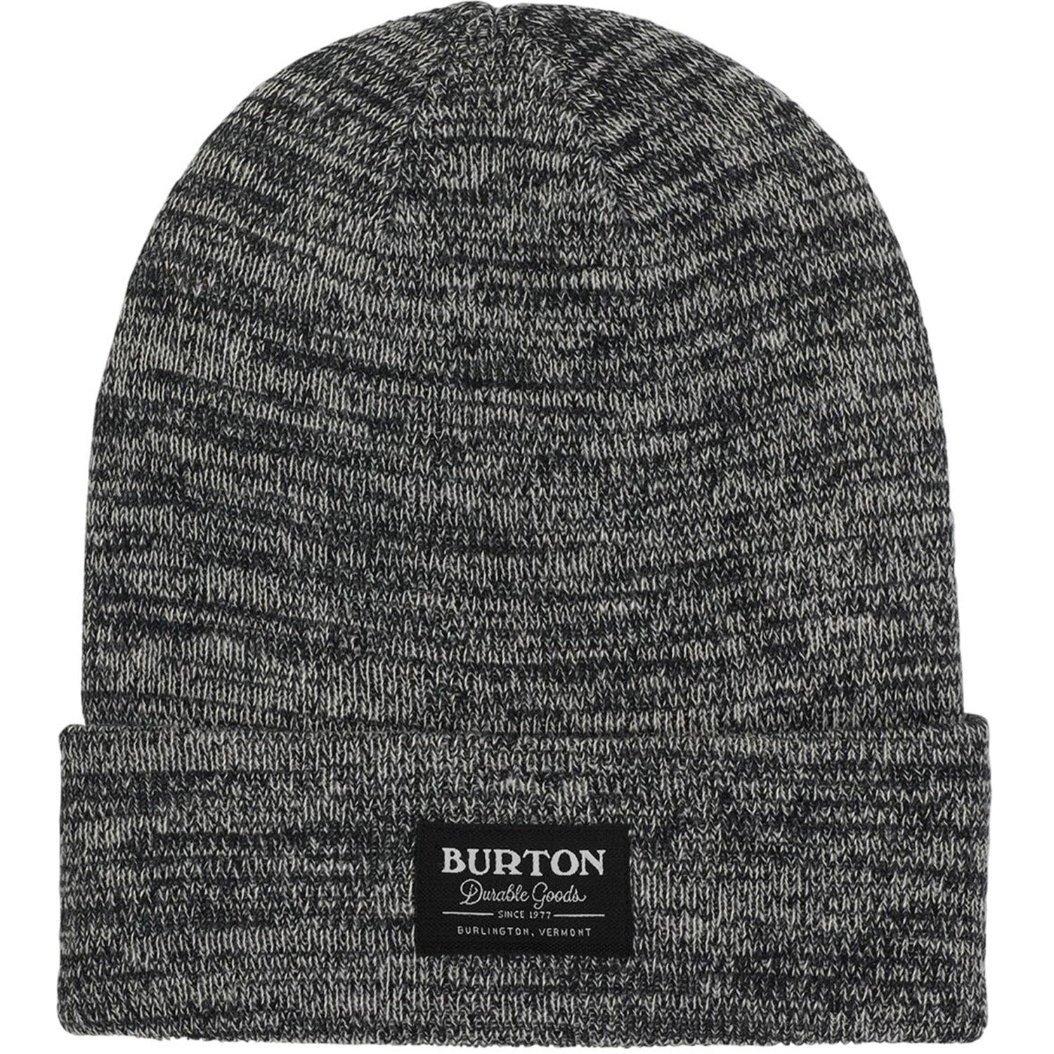 Burton Kactusbunch Tall Beanie 2021 True Black / Stout White Marle