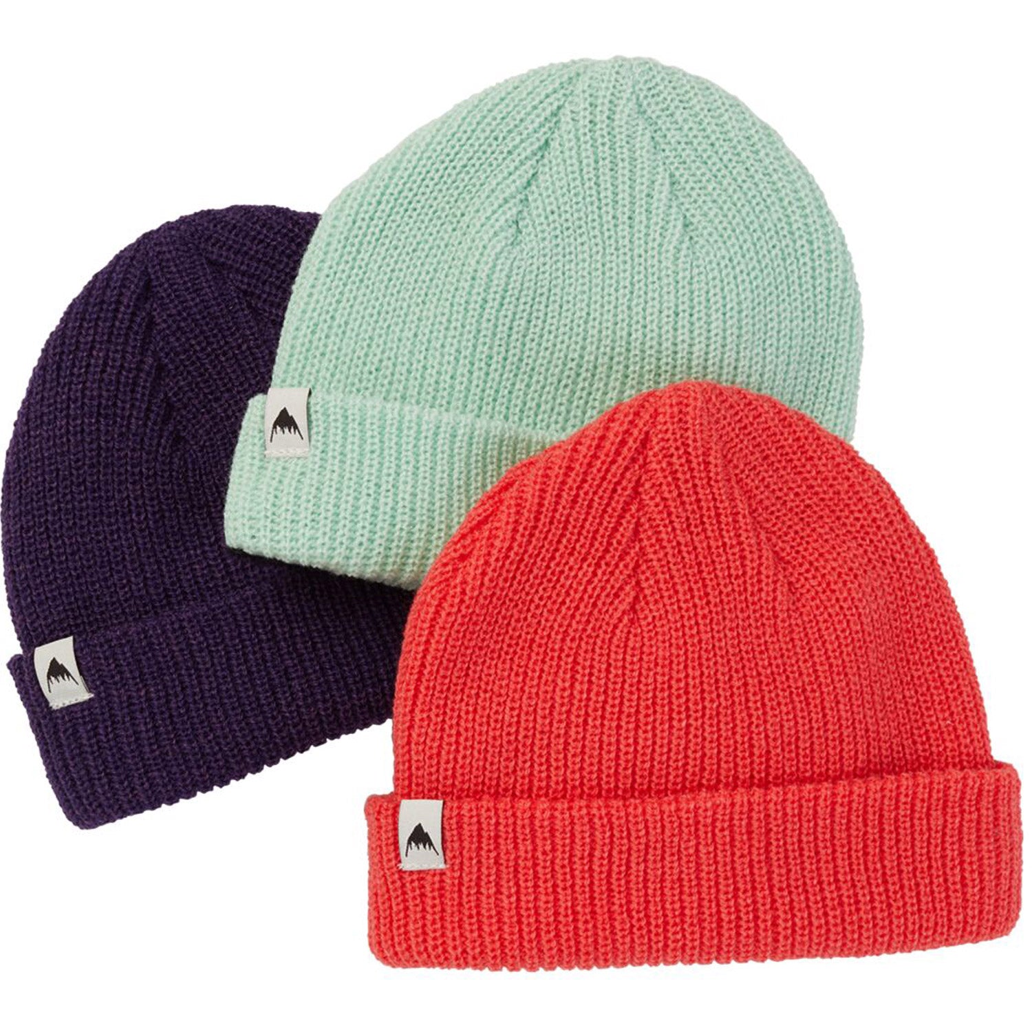 Burton Kids DND Beanie 3-Pack 2021 Purple / Jade / Pink