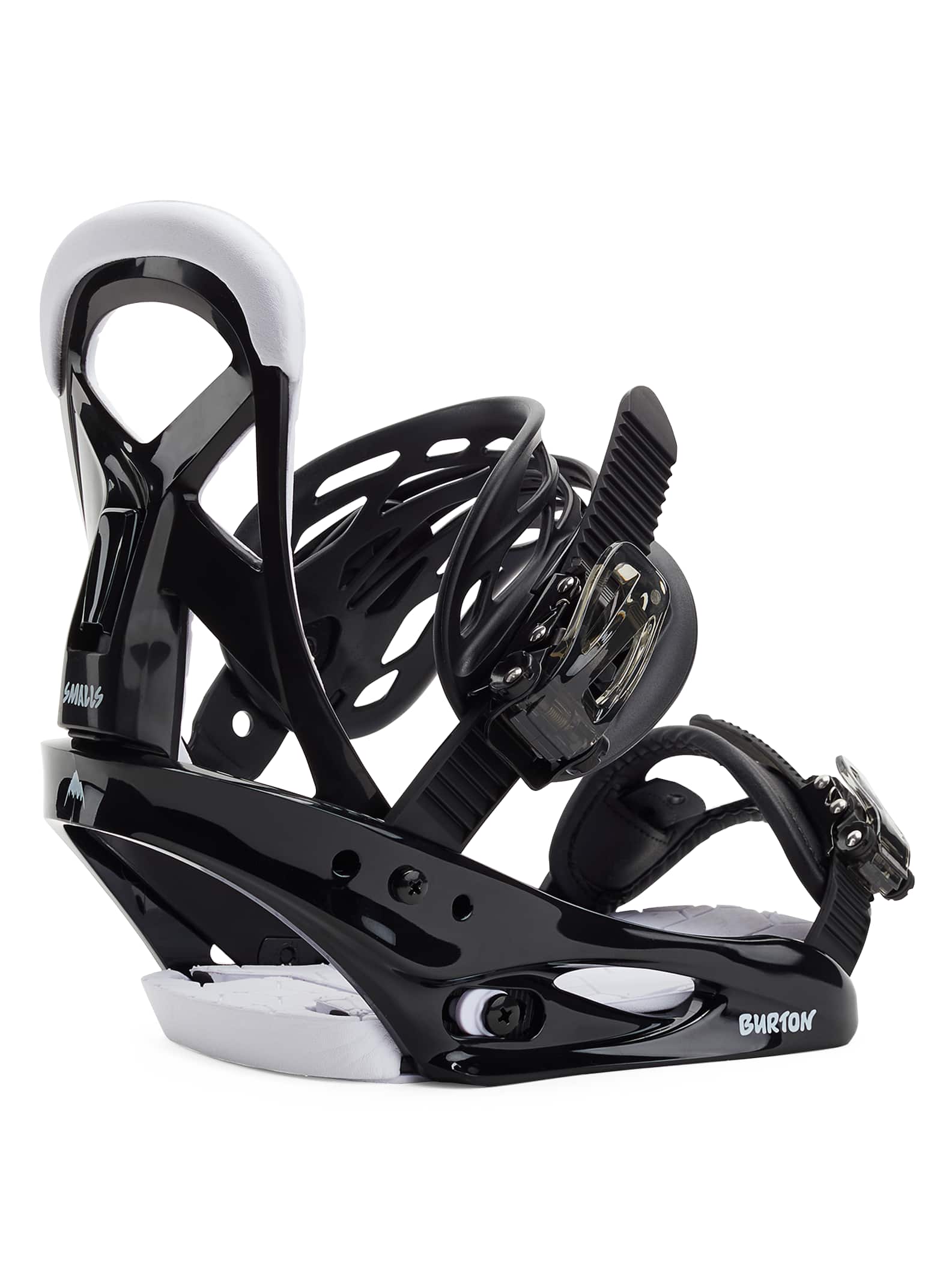 Burton Kids' Burton Smalls Re:Flex Snowboard Bindings Black