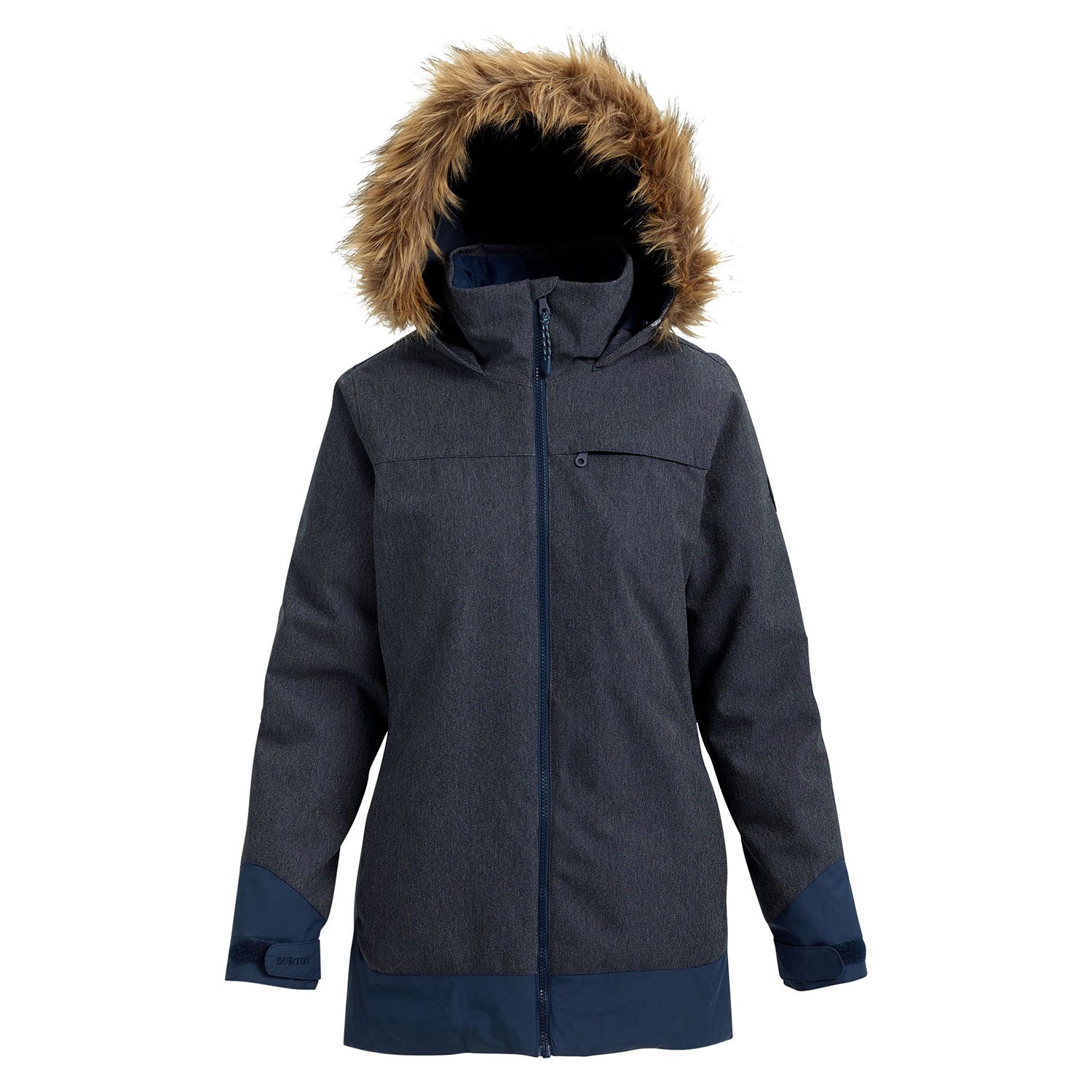 Burton Lelah Snowboard Jacket 2019 Denim Mood Indigo