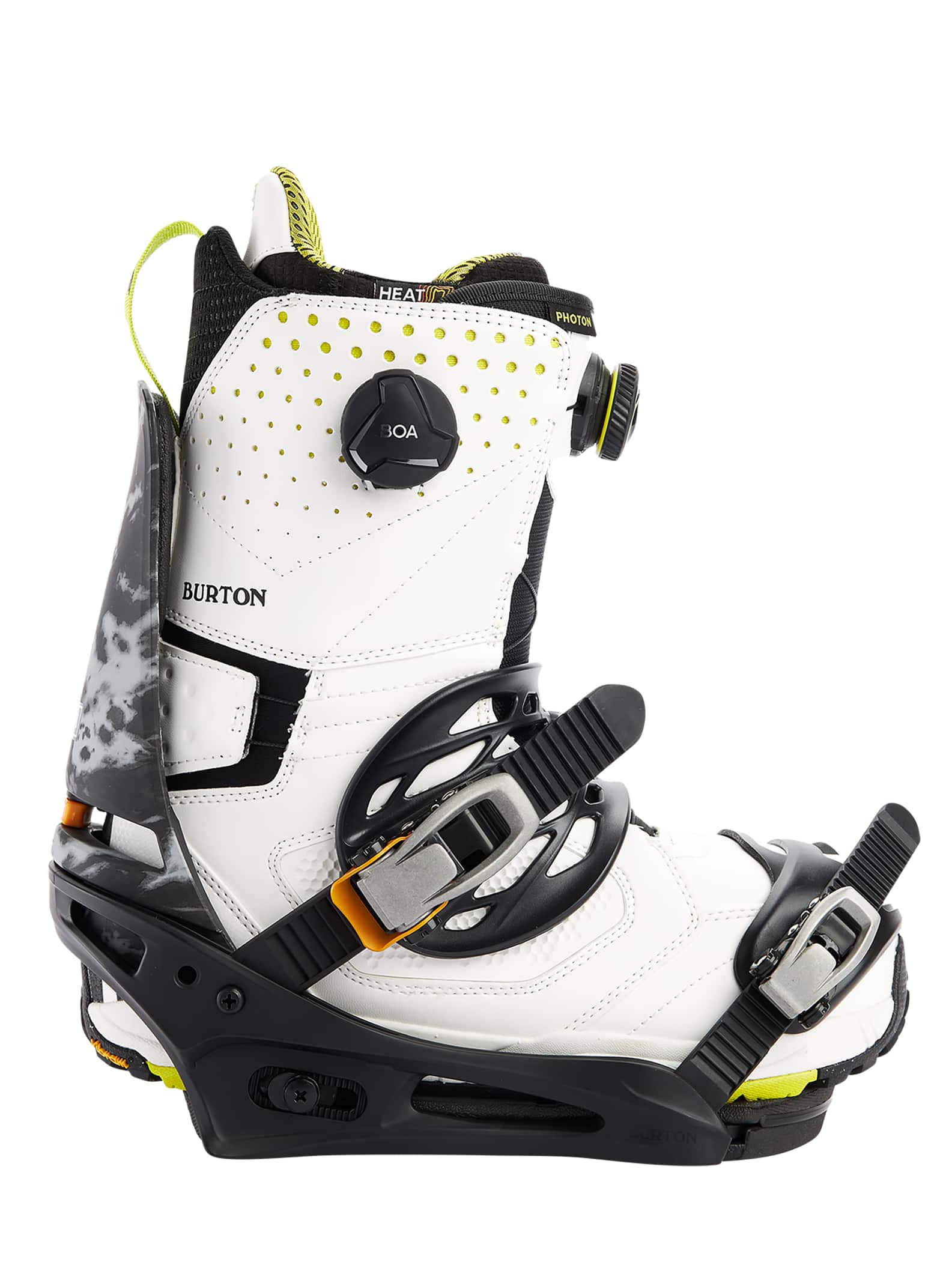 Burton Men's Burton Cartel Re:Flex Snowboard Binding 2022 Gray acid wash