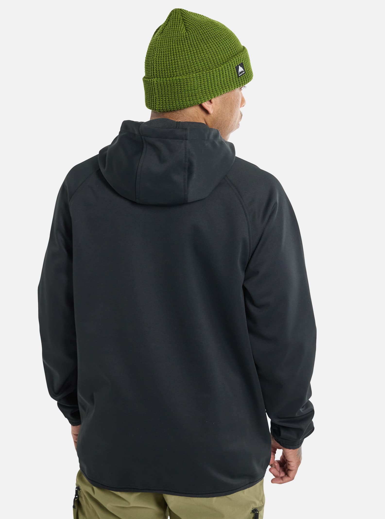 Burton Men's Burton Crown Weatherproof Full-Zip Fleece True Black