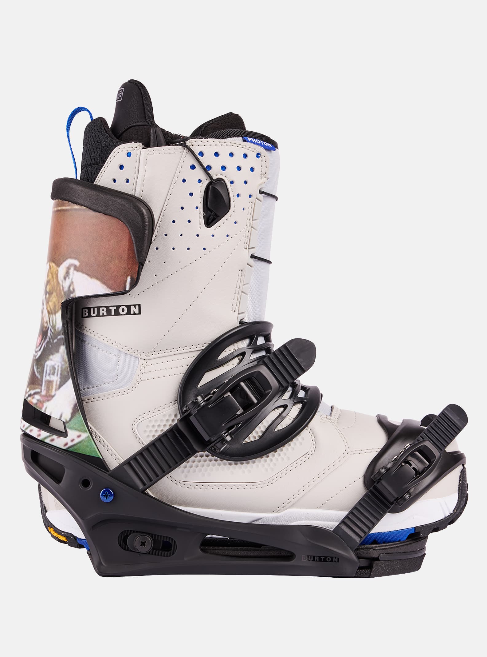 Burton Men's Burton Mission Re:Flex Snowboard Bindings Good Company