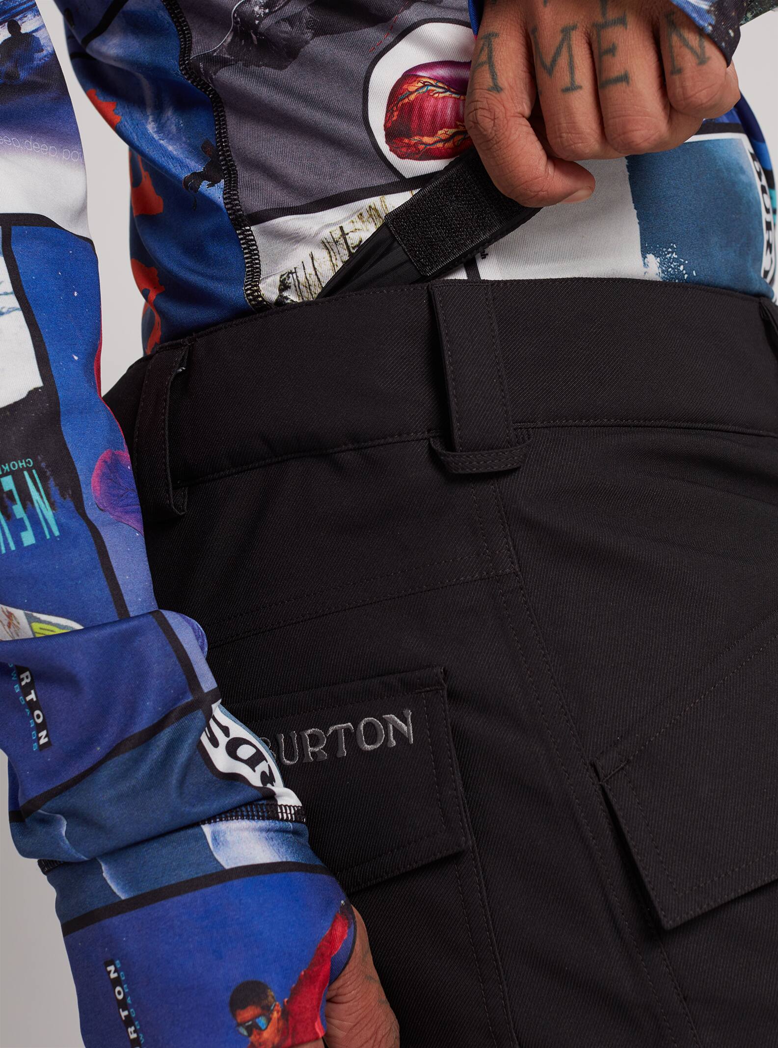 Burton Men's Burton Southside 2L Pants (Slim Fit) True Black