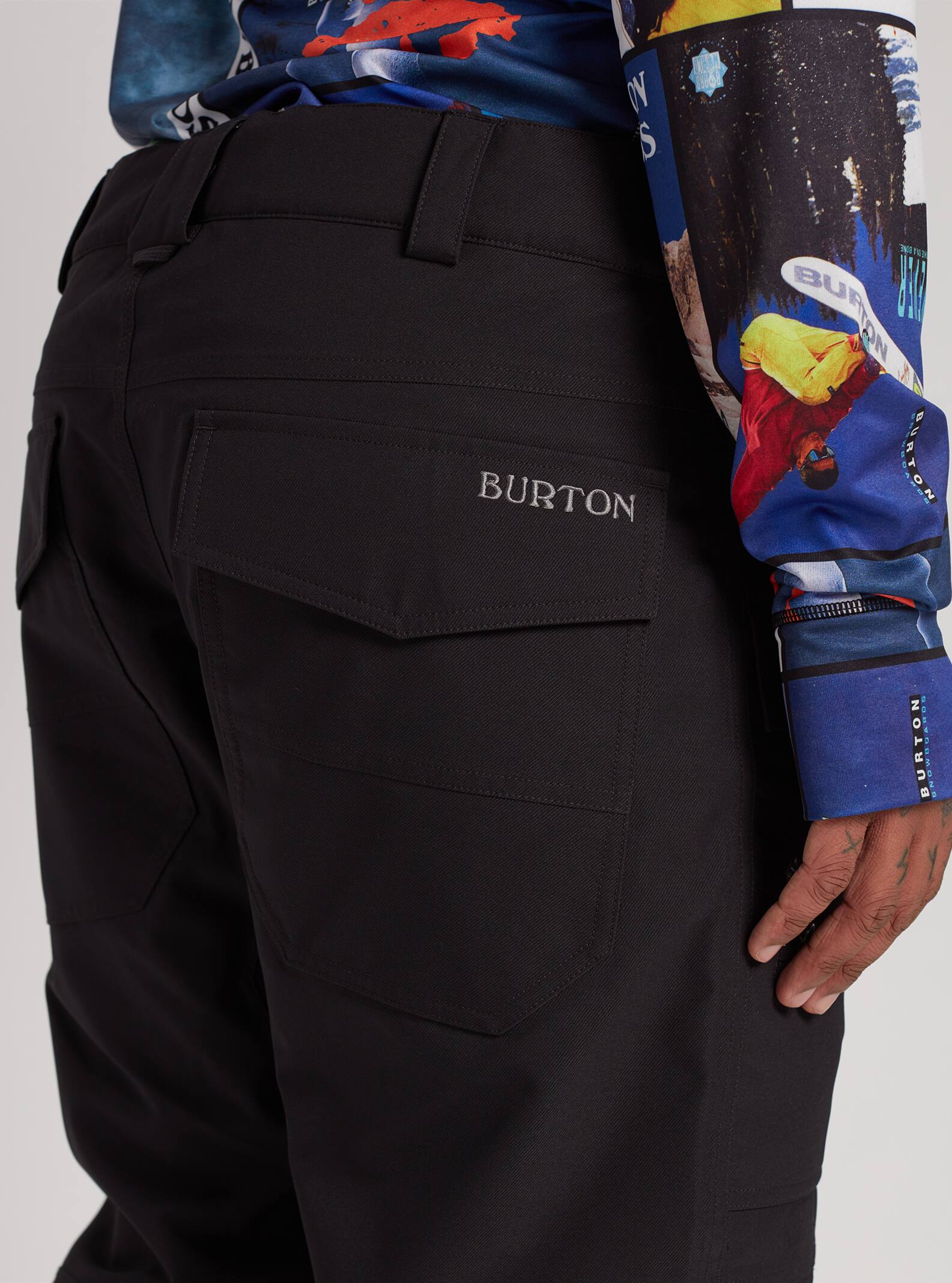 Burton Men's Burton Southside 2L Pants (Slim Fit) True Black