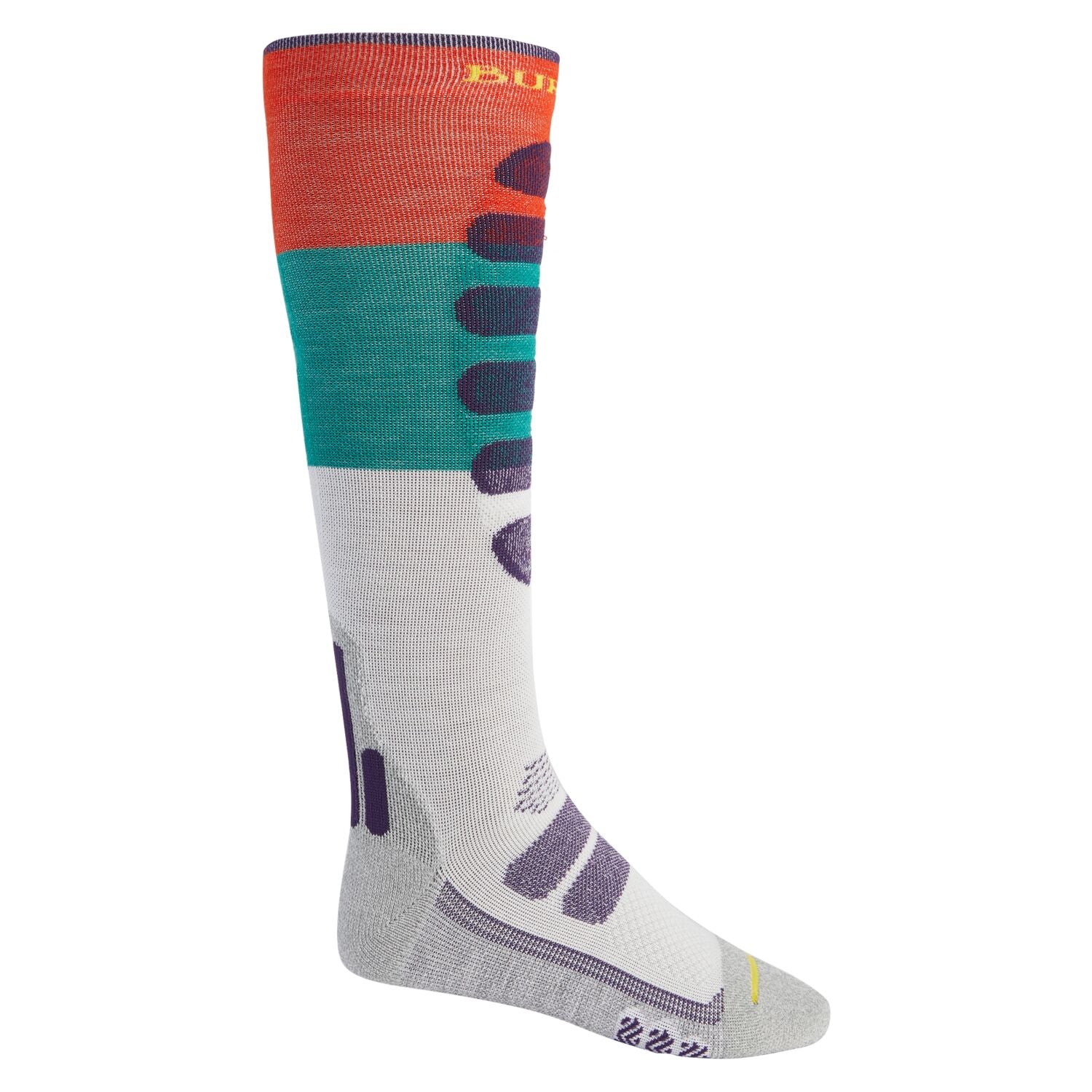 Burton Mens Performance + Lightweight Compression Sock 2021 Orange