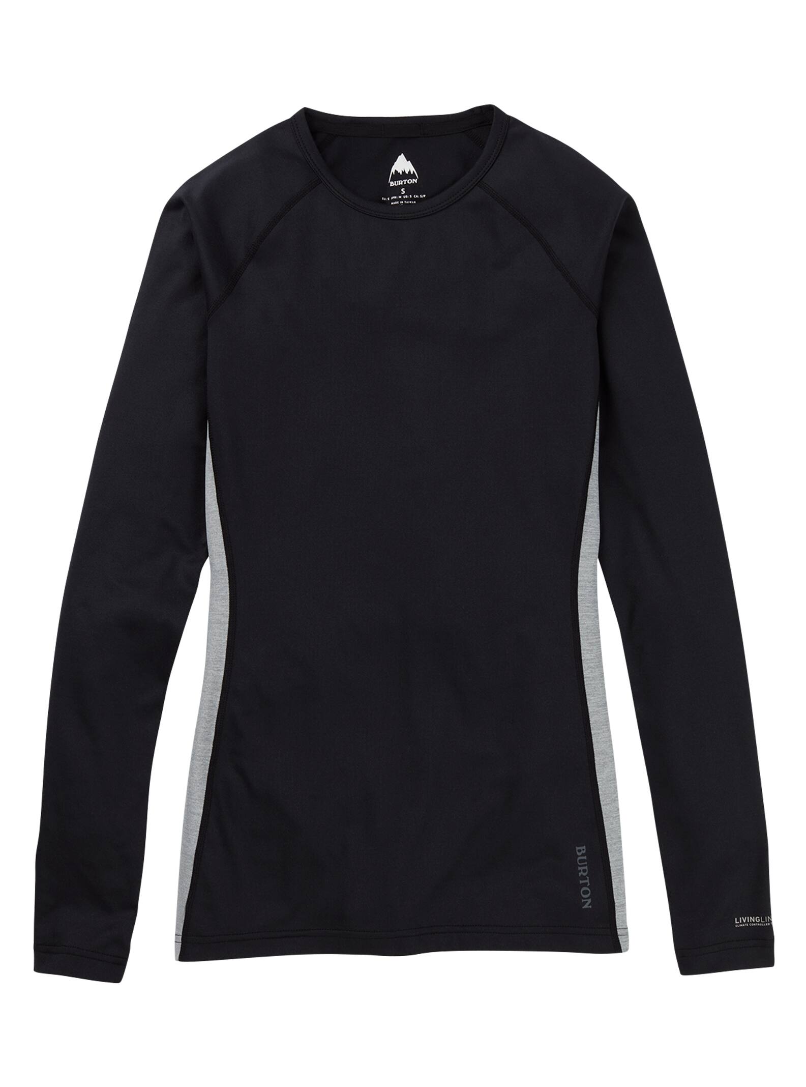 Burton Midweight X Base Layer Crew 2022 True black