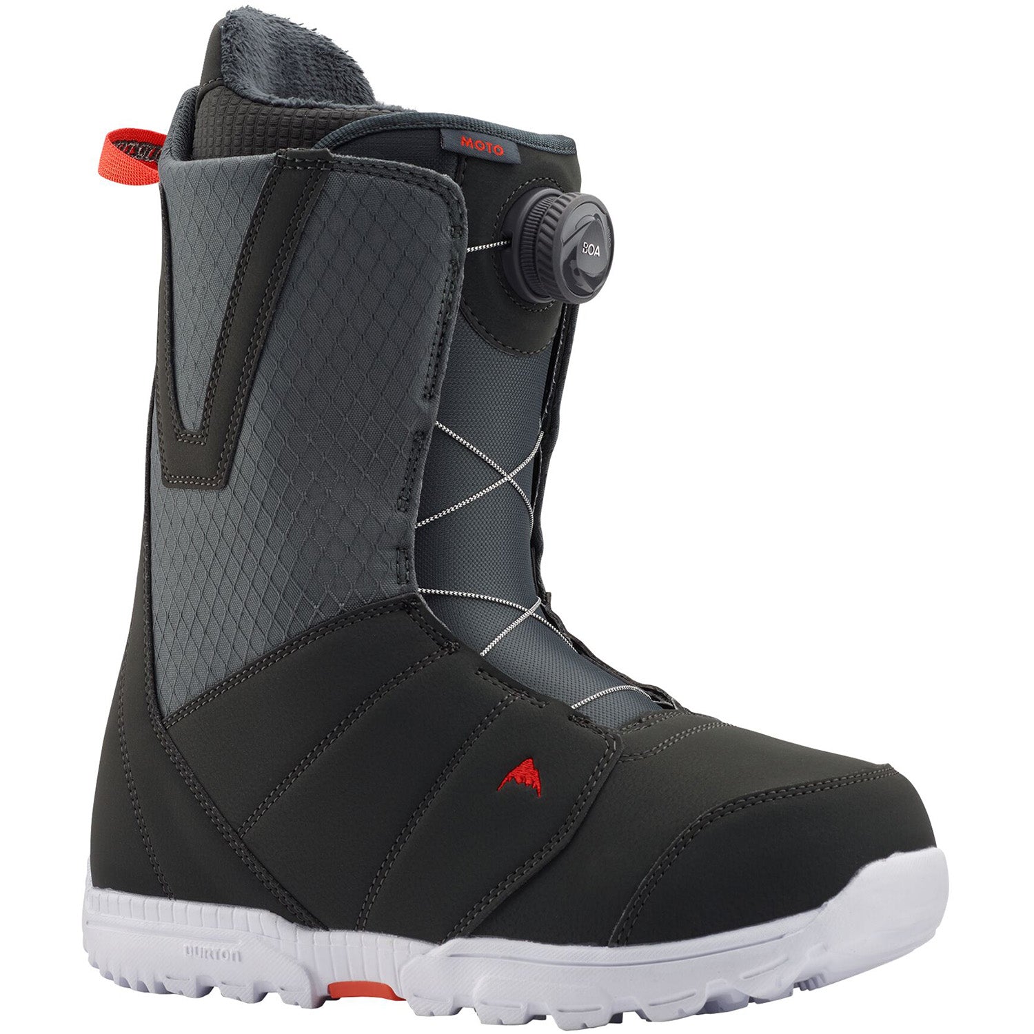 Burton Moto Boa Snowboard Boot 2020 Gray/Red 1