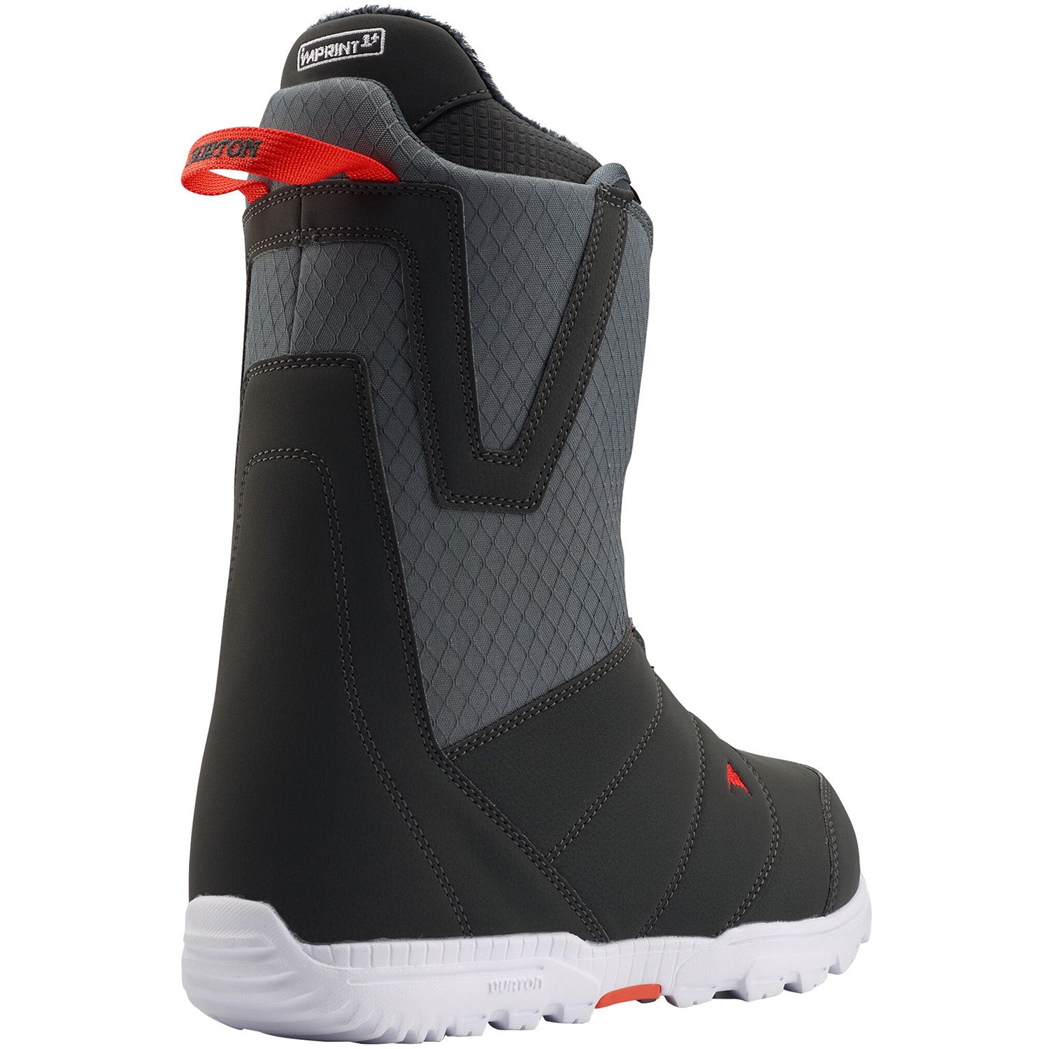 Burton Moto Boa Snowboard Boot 2020 Gray/Red 2
