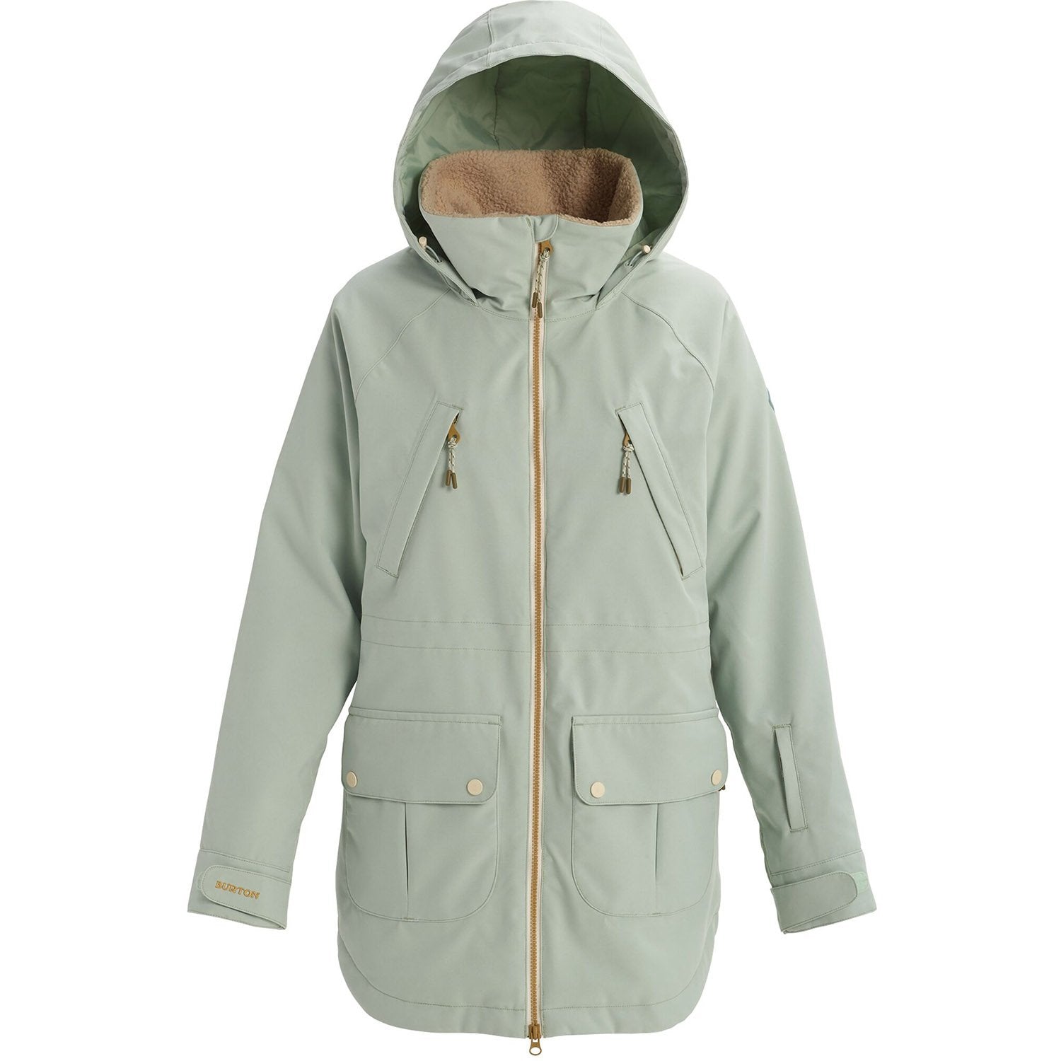 Burton Prowess Jacket 2020 Aqua Gray Revel Stripe 1