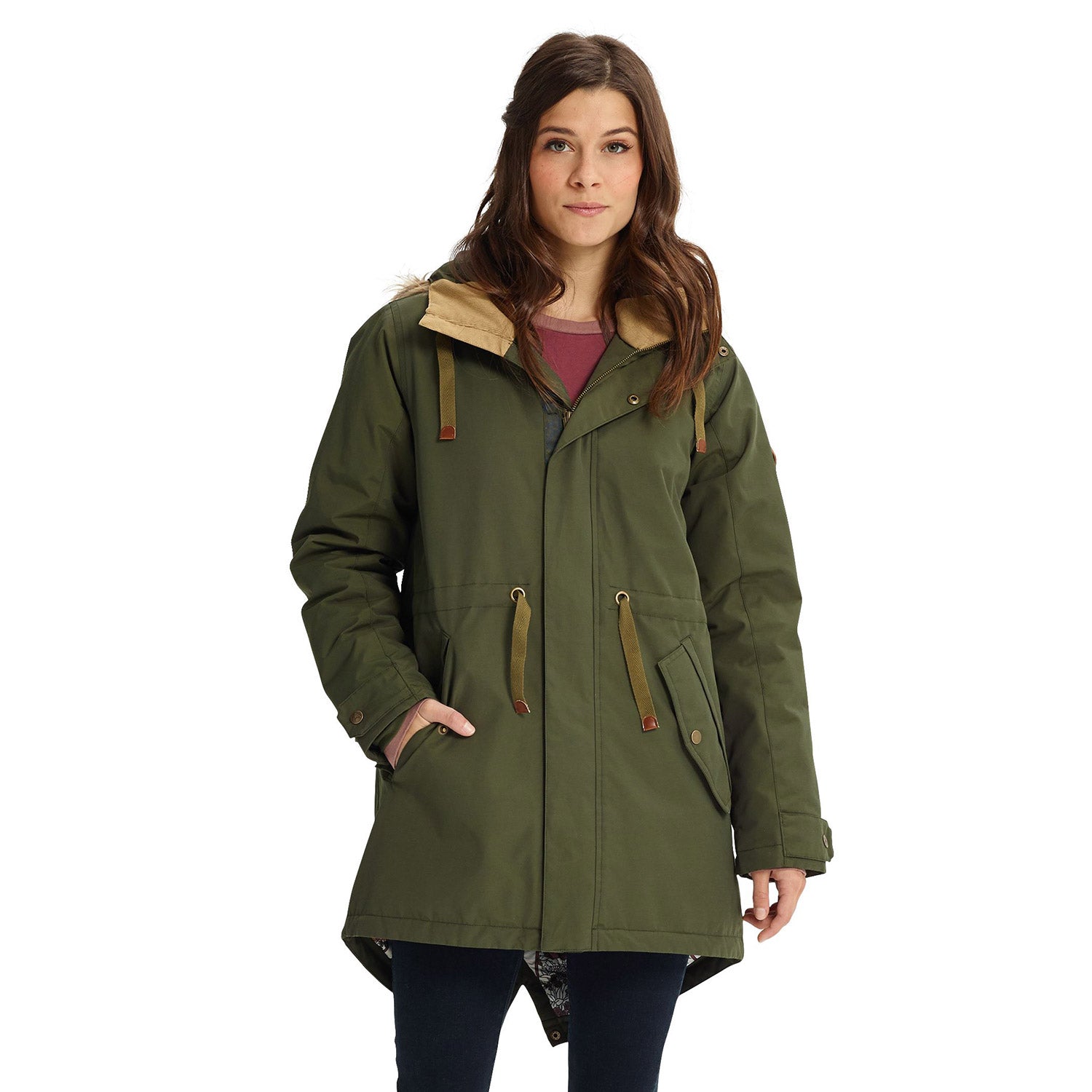 Burton Saxton Women's Parka 2019 Forest Night