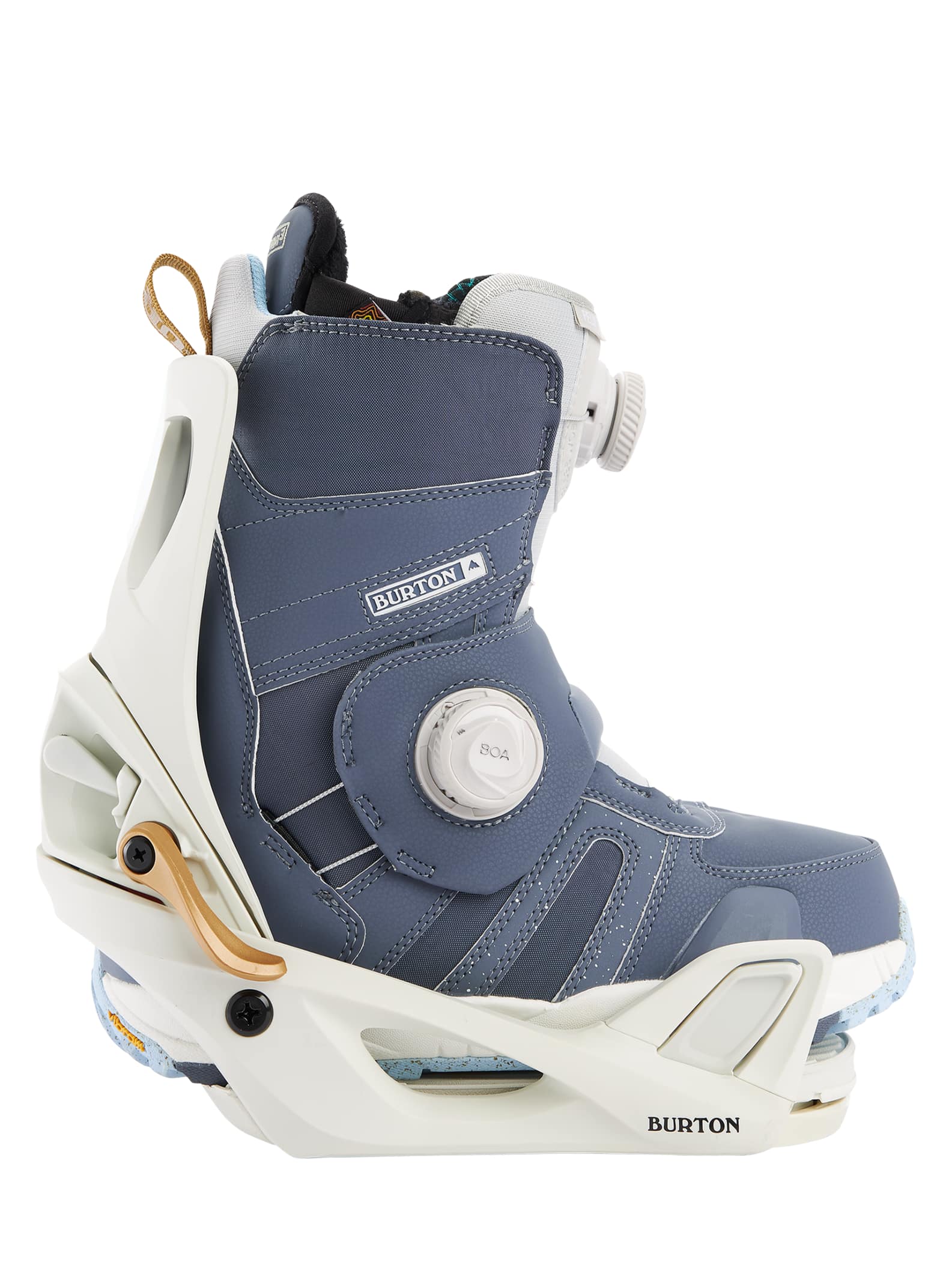 Burton Step On® Re:Flex Snowboard Bindings 2022 Stout white