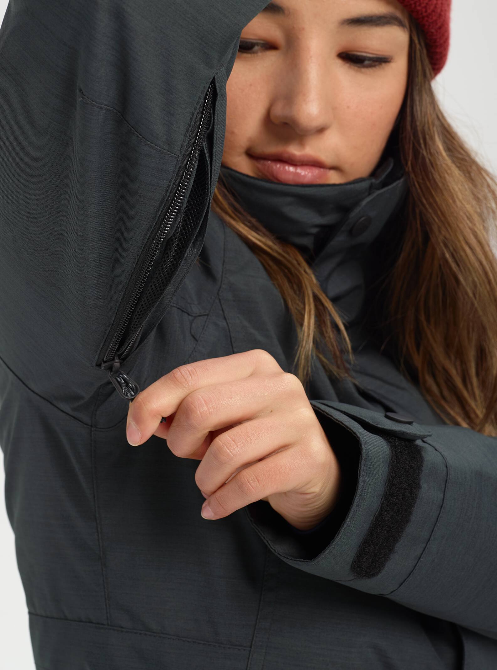 Burton Women's Burton Jet Set 2L Jacket True Black Heather