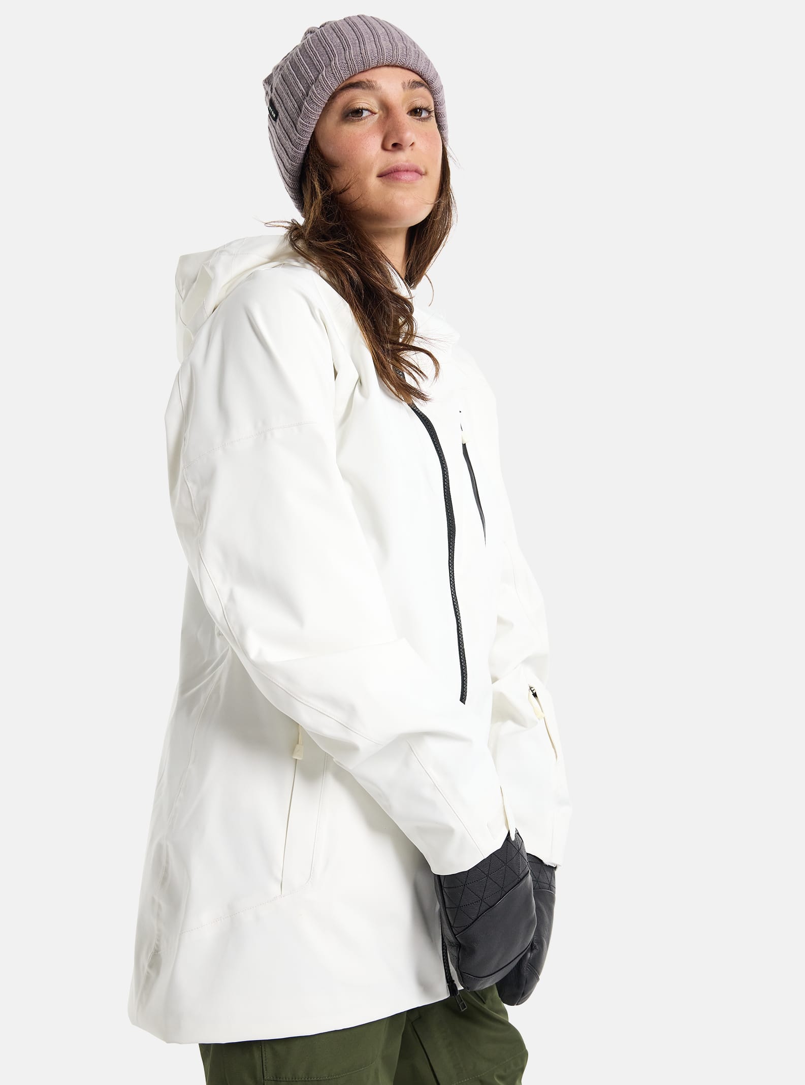 Burton Women's Burton Pyne 2L Jacket Stout White