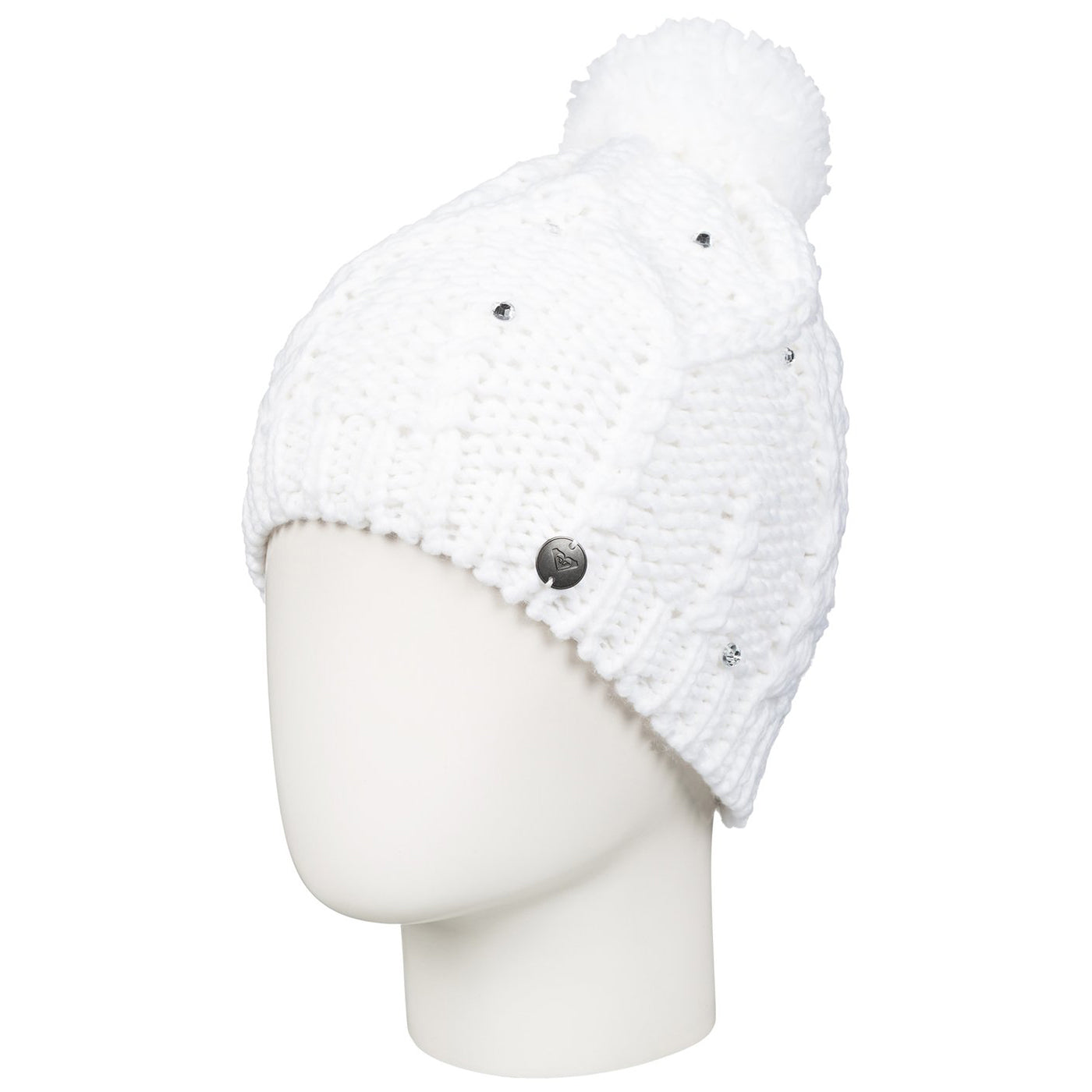 Roxy Shooting Star Kids Beanie 2017 Bright White