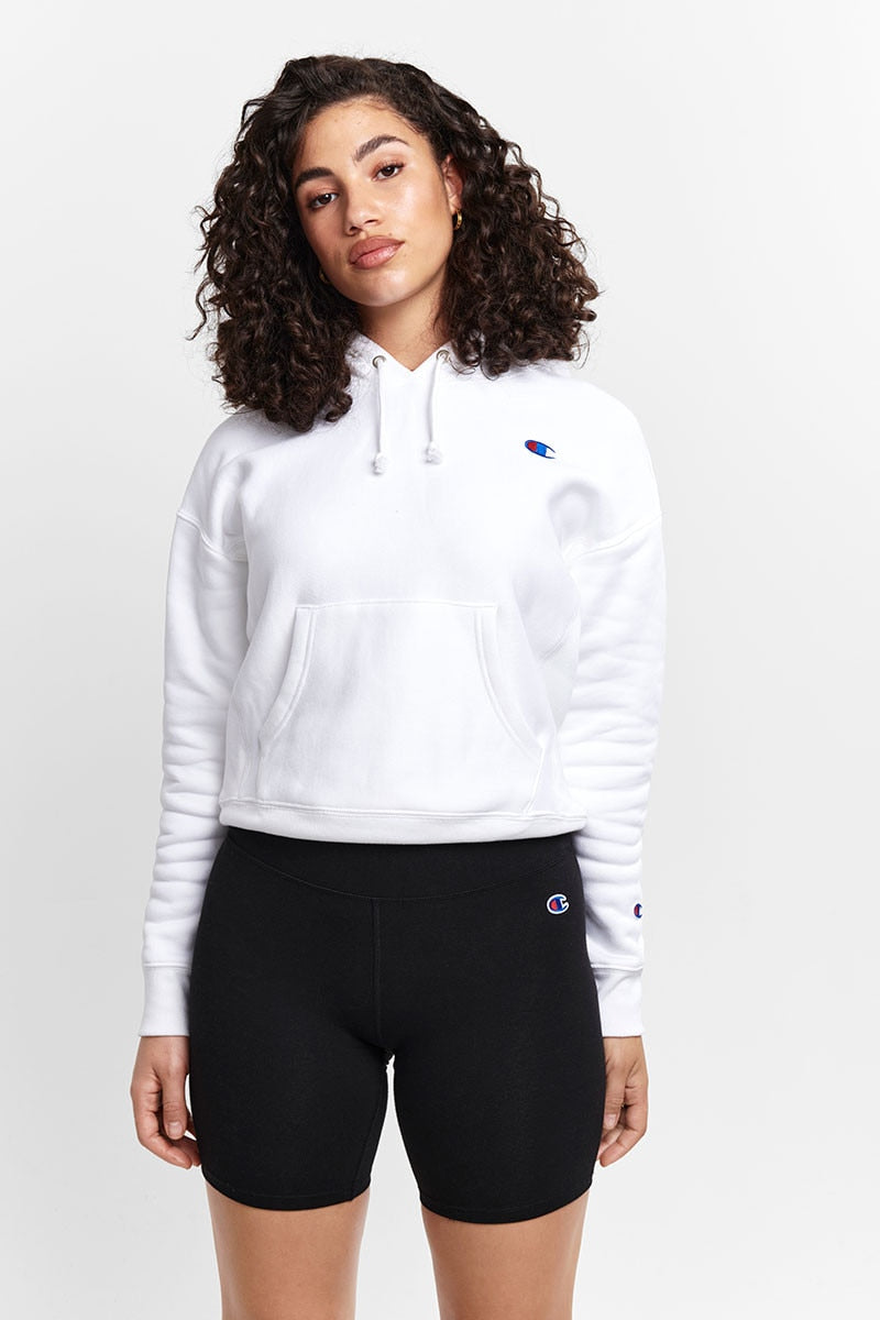 Champion Reverse Weave Hoodie White