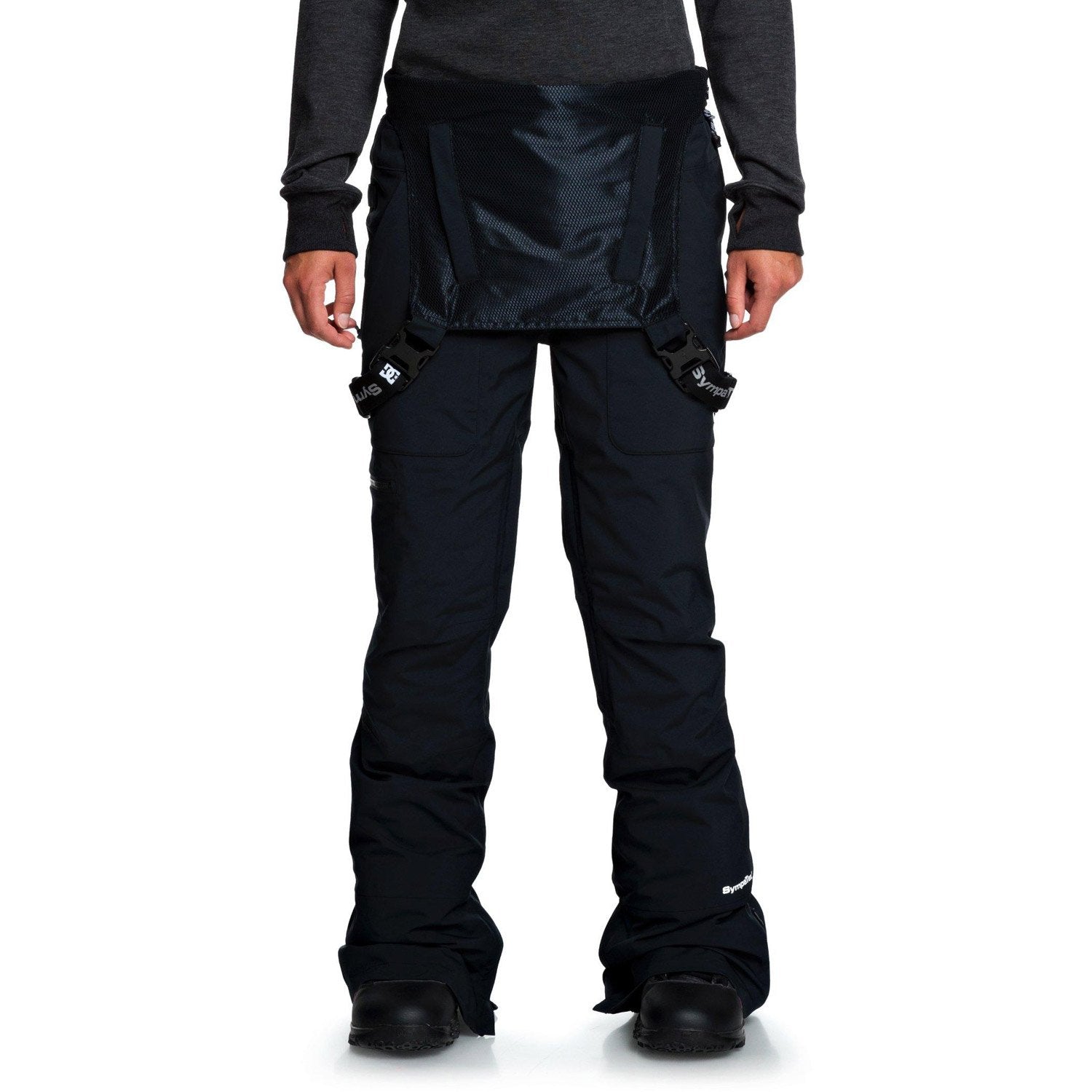 DC Collective 30k Bib Womens Snowboard Pant 2020 Black