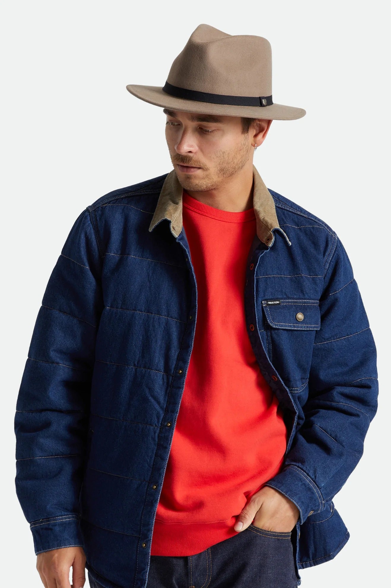Wesley Packable Fedora Twig