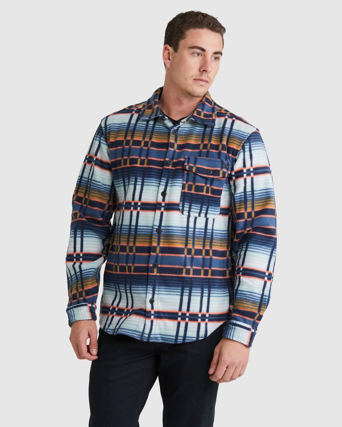 Billabong A/Div Furnace Flannel Shirt DUSTY BLUE