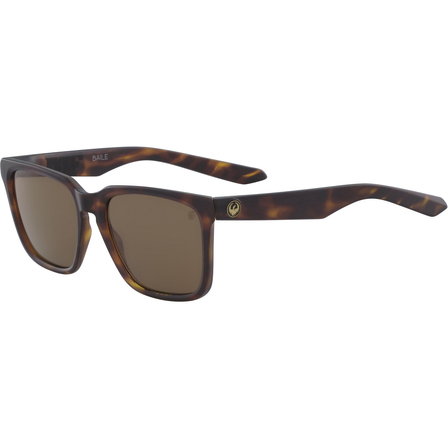 Dragon Bail Sunglasses Matte Dark Tortoise w/ Lumalens Brown Polar