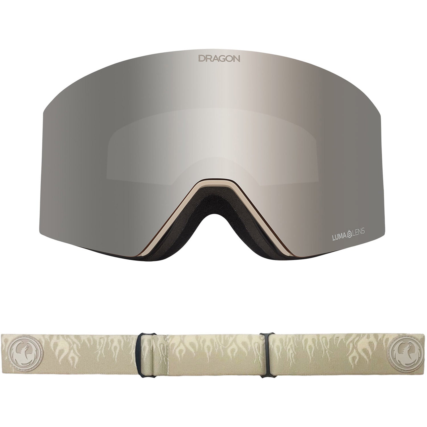 Dragon RVX OTG MAG Snow Goggles 2023 Jossi Wells Signature Lumalens Silver Ion Lens with Lumalens Amber Lens