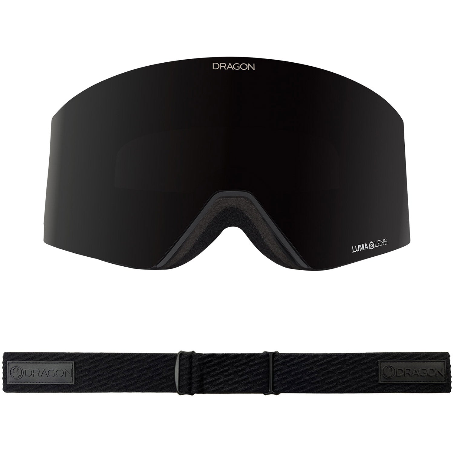 Dragon RVX OTG MAG Snow Goggles 2023 Midnight Lumalens Midnight Lens with Lumalens Violet Lens