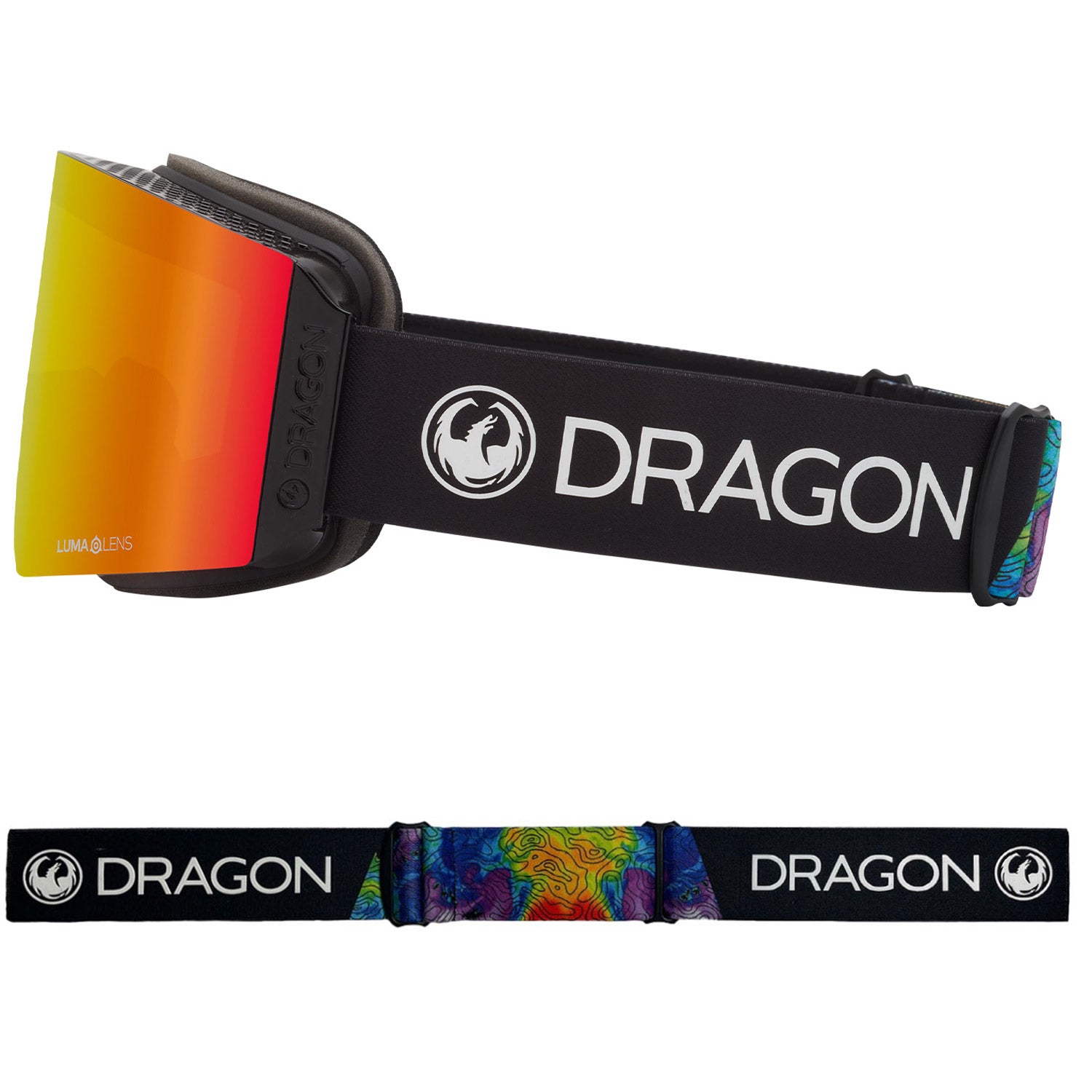 Dragon RVX OTG MAG Snow Goggles 2023 Thermal Lumalens Red Ion Lens with Lumalens Rose Lens