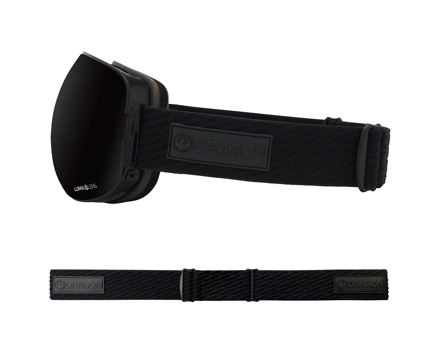Dragon X2 Snow Goggles 2023 Midnight Lumalens Midnight Lens With Lumalens Violet Lens