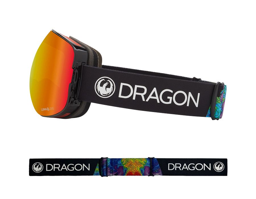 Dragon X2 Snow Goggles 2023 Thermal Lumalens Red Ion Lens With Lumalens Rose Lens
