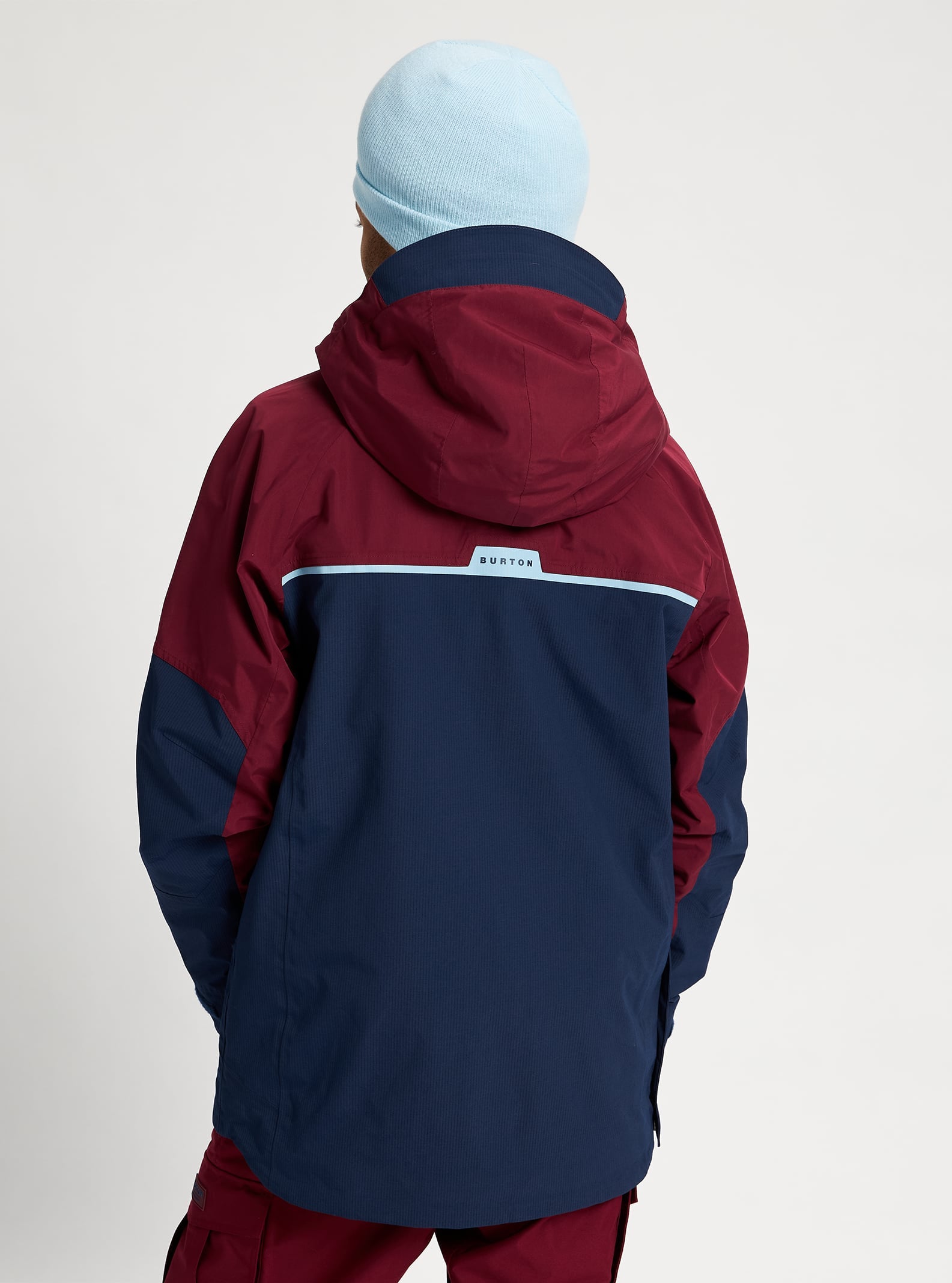 Burton Frostner Anorak 2022 Mulled berry / dress blue