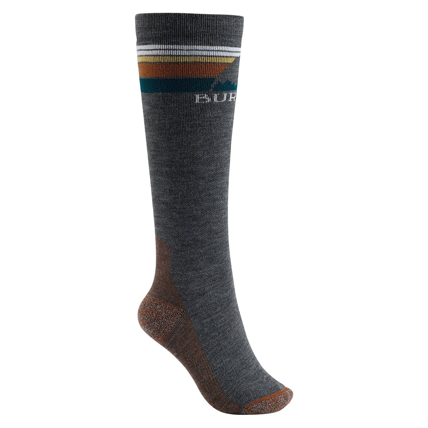 Burton Womens Emblem Midweight Snowboard Sock 2019 True Black