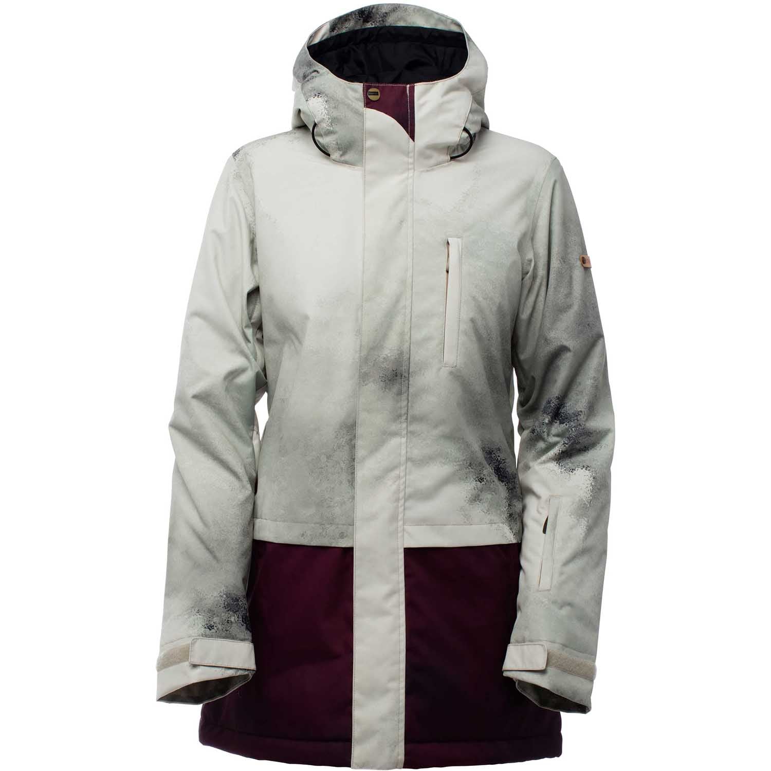 Bonfire Sapphire Womens Snowboard Jacket 2018 Taupe