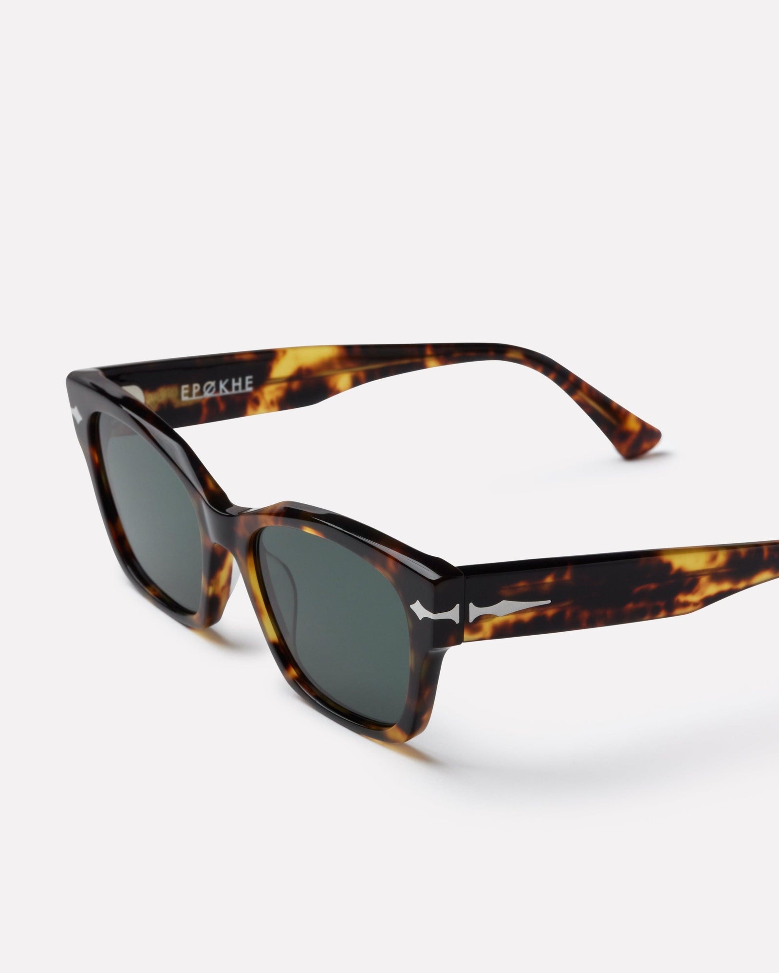 Epokhe Desire Sunglasses Tortoise Polished / Green