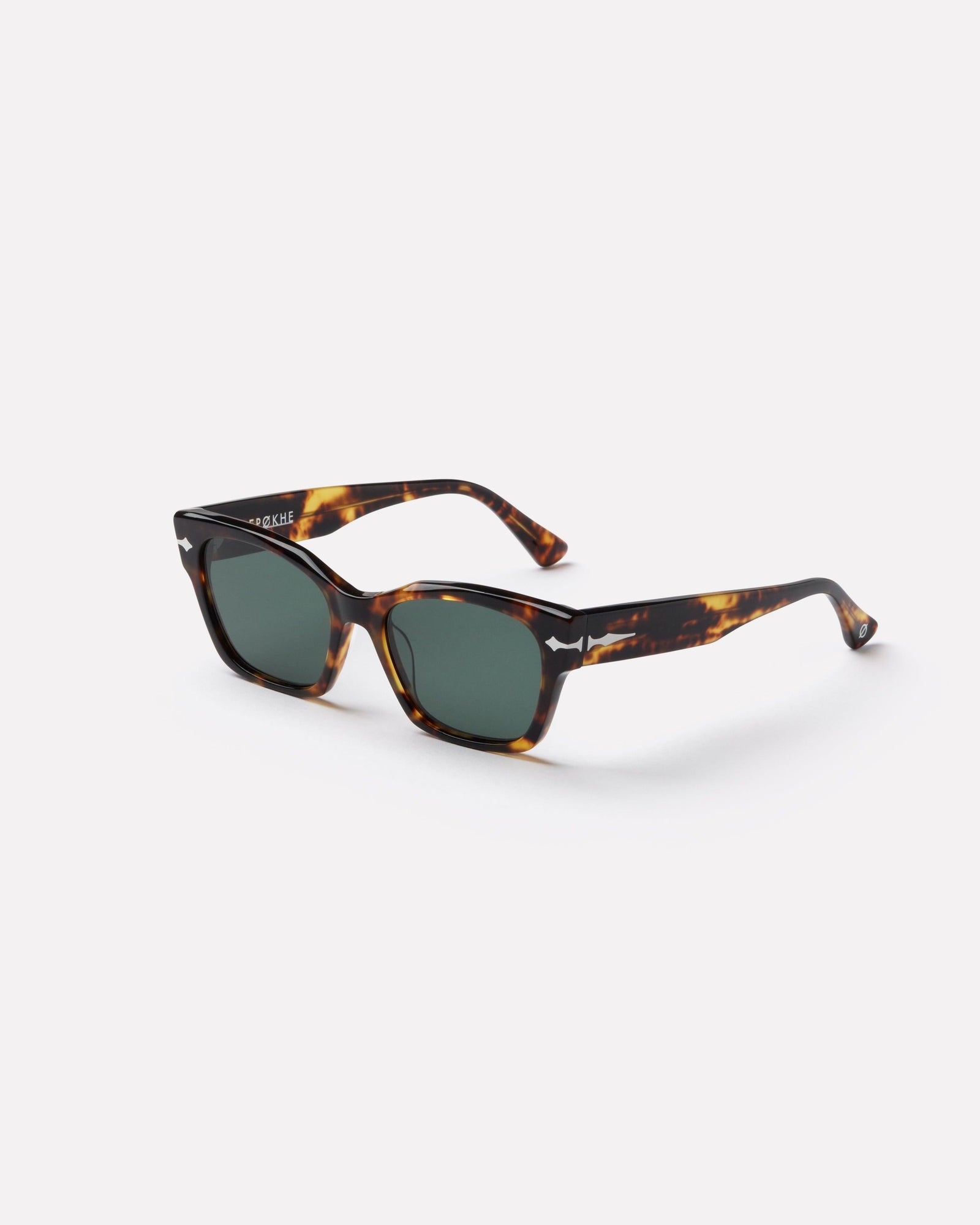 Epokhe Desire Sunglasses Tortoise Polished / Green